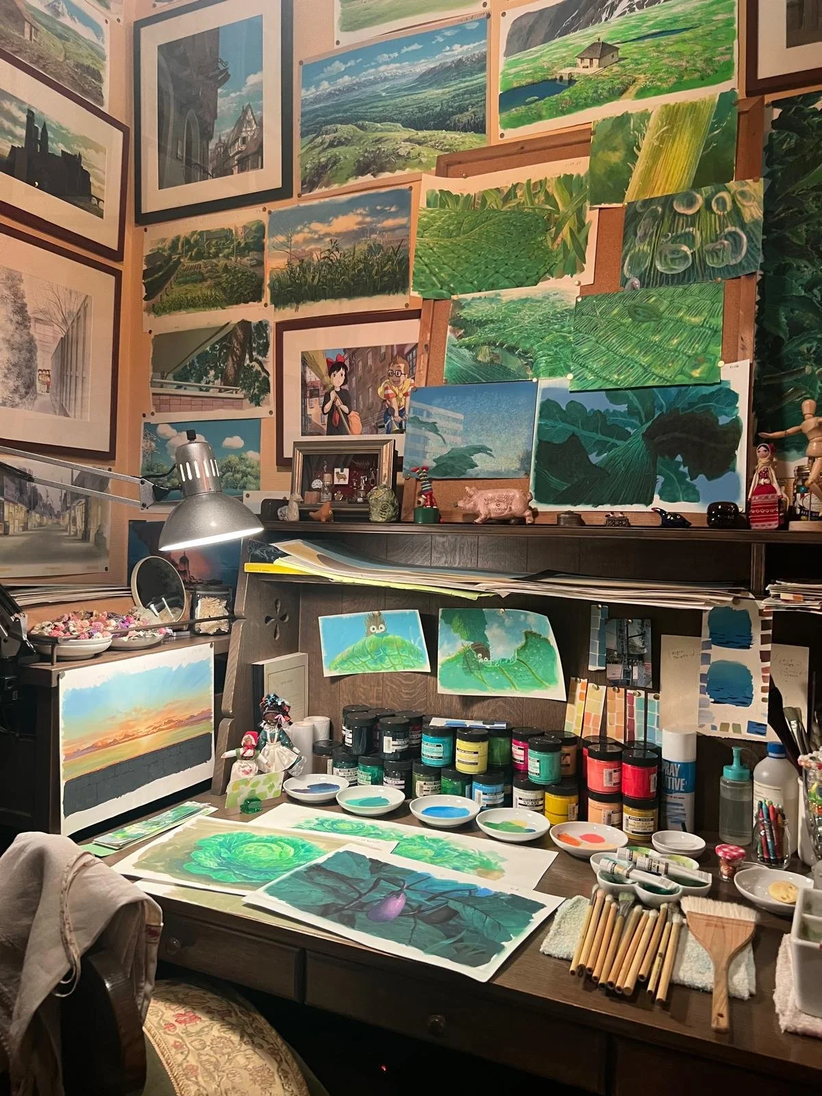 inside the Studio Ghibli Museum Tokyo Japan