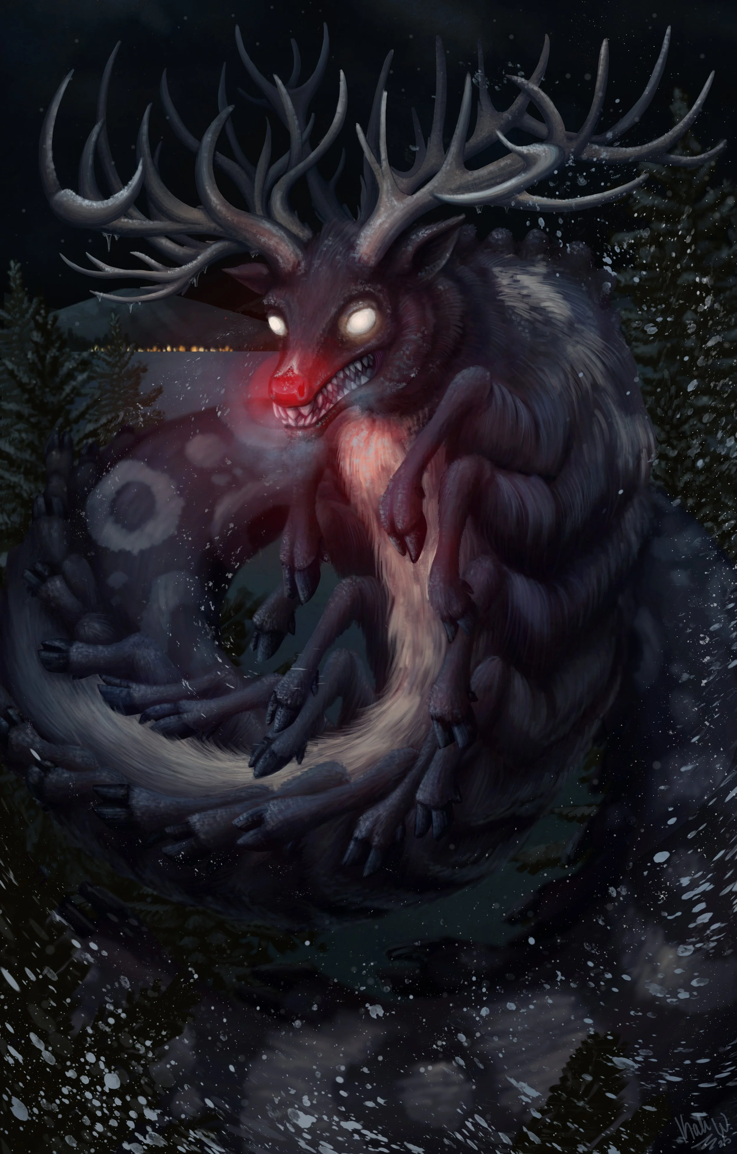 Wendipede Rudolph Version