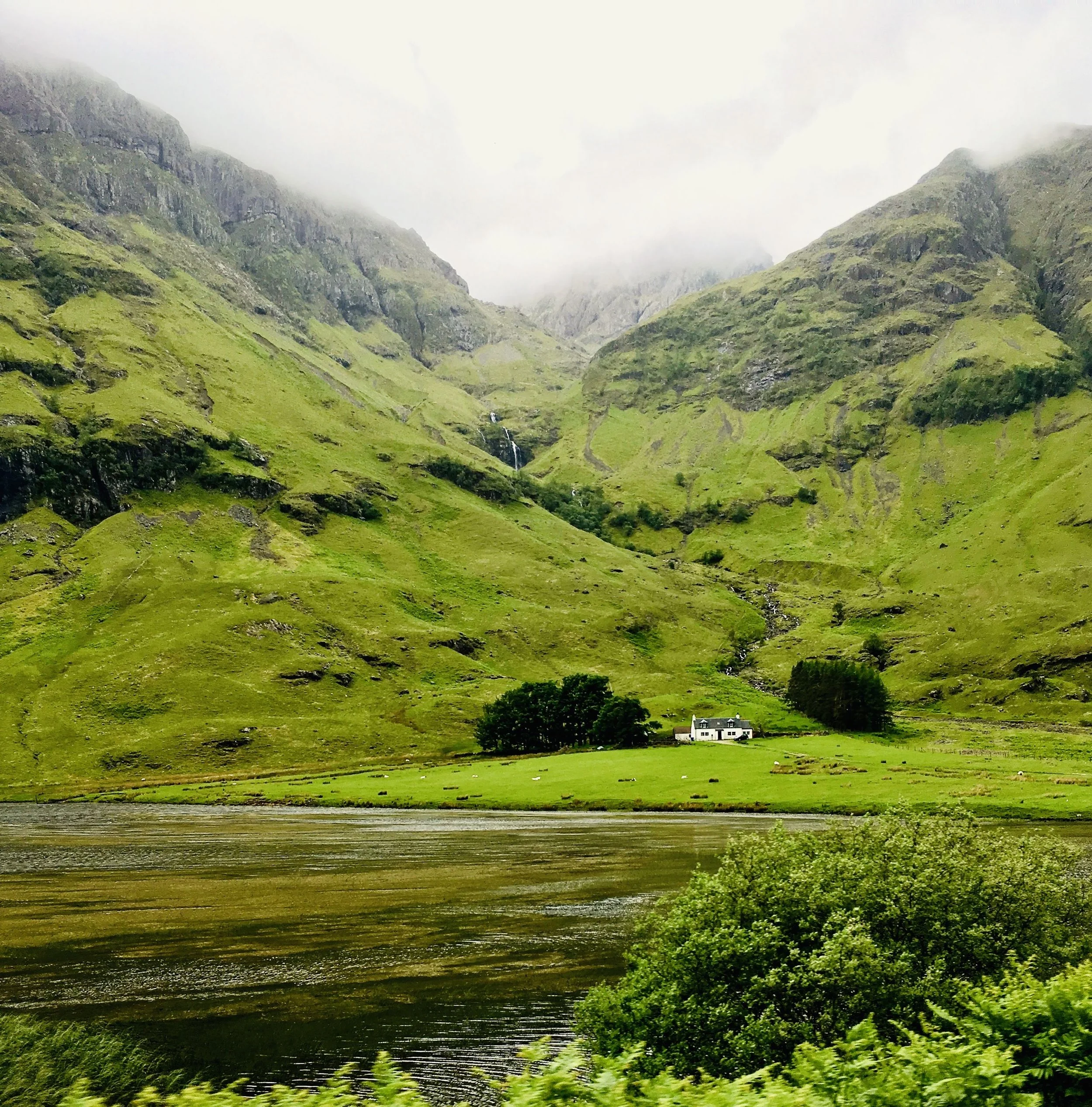 "Wee White House", 2017. Scottish Highlands.