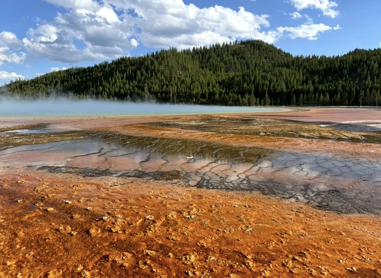 "Grand Prismatic Spring", 2024. Yellowstone National Park. 
