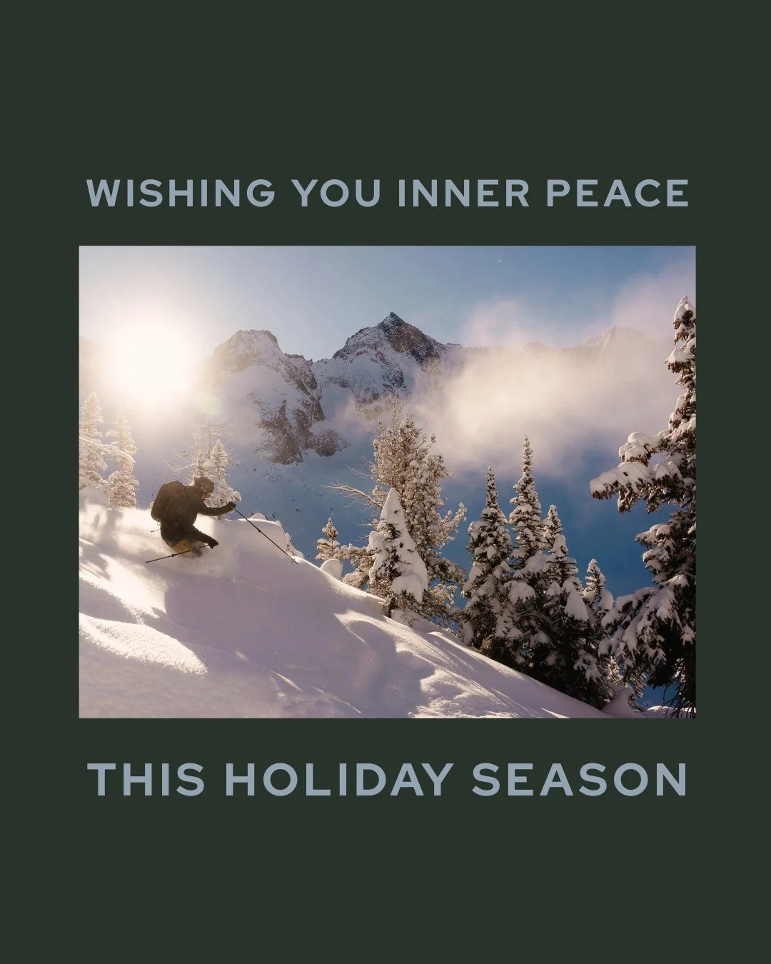 The holidays mean different things for everyone. It could be joy, reflection, togetherness, or sometimes pain. For me, it&rsquo;s about gratitude. Gratitude for family, community, and the chance to do what I love every day.

Wishing you peace, connec