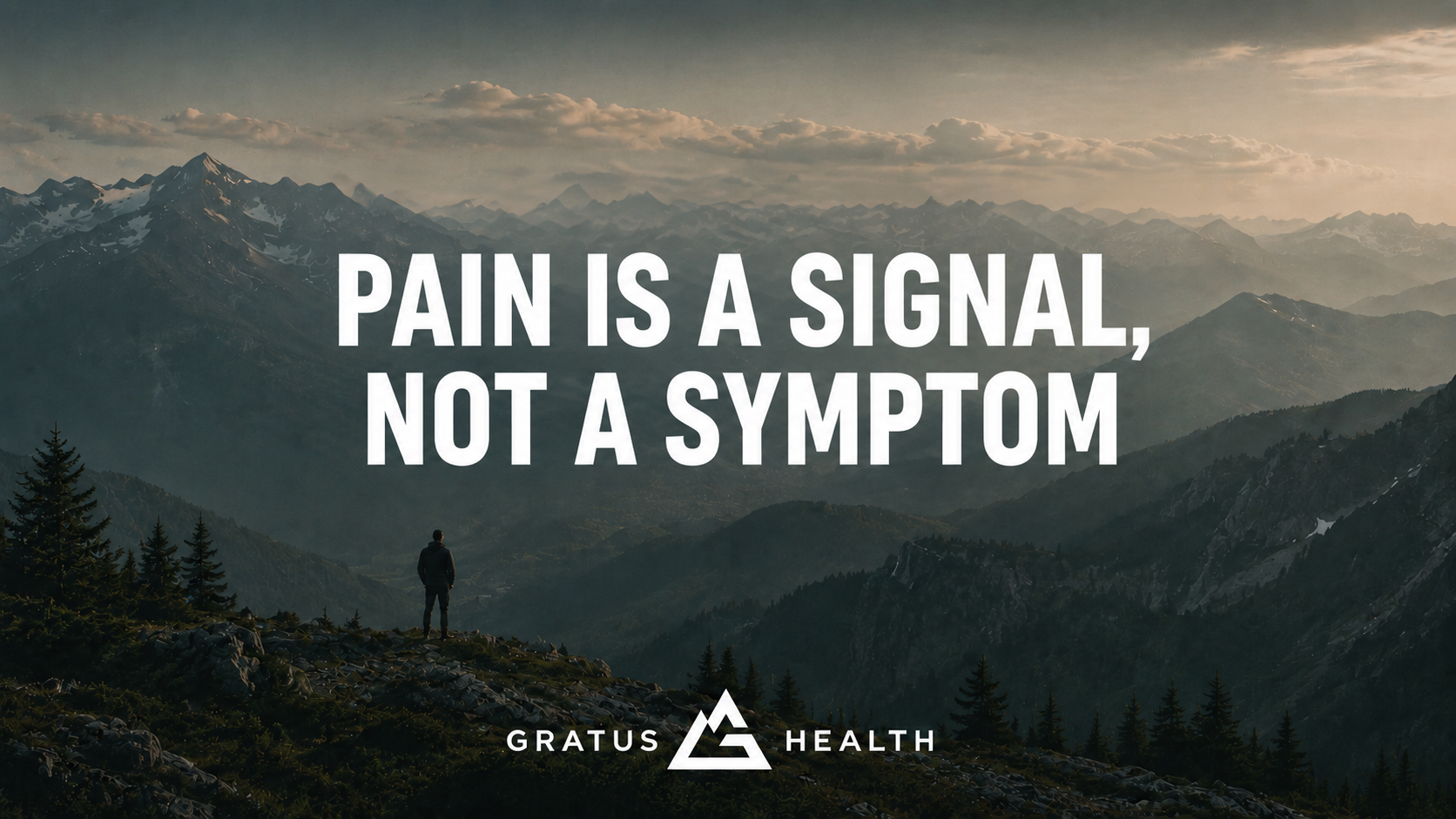 Pain is a Signal, Not a Symptom