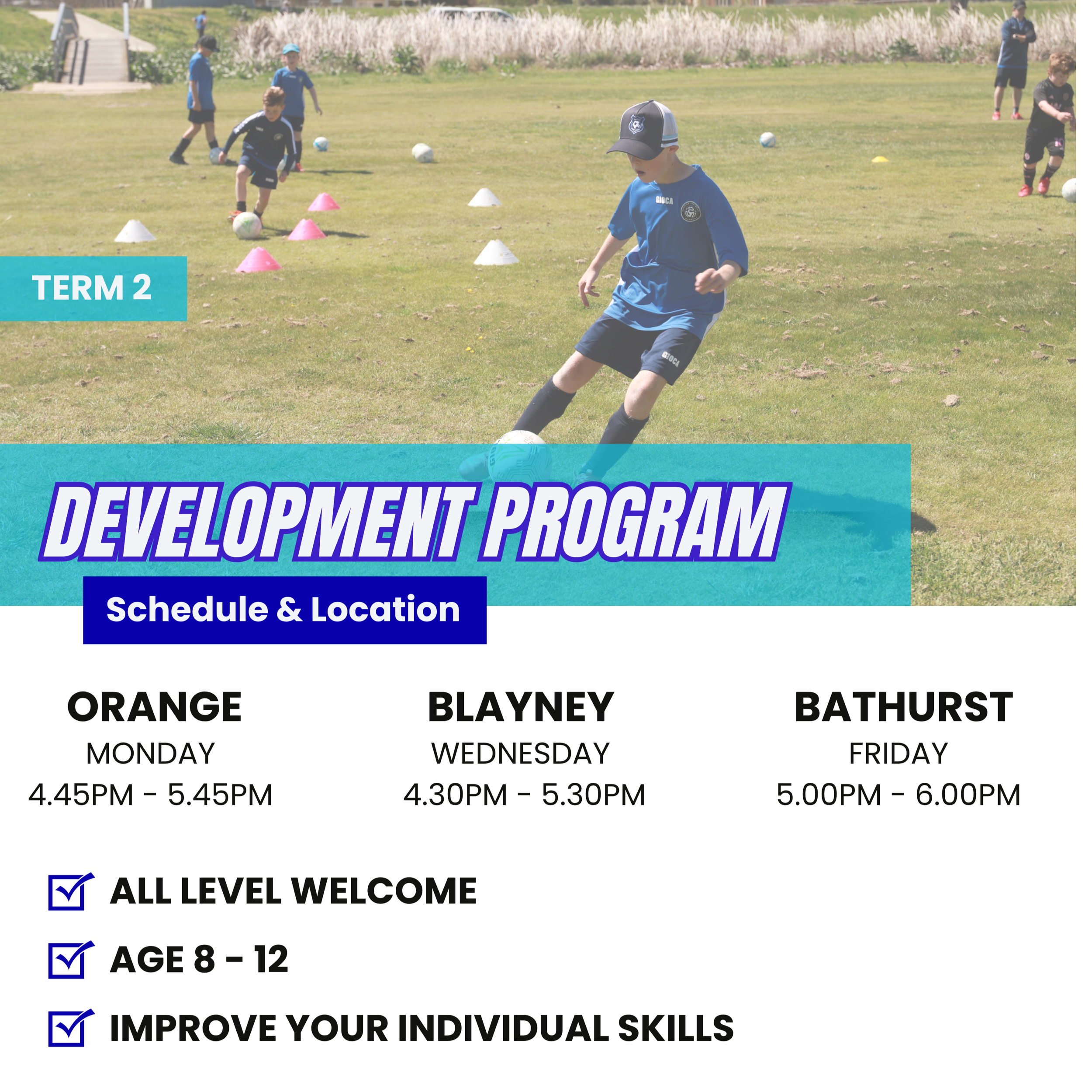 Term 2 - Development Level Program (All Levels)