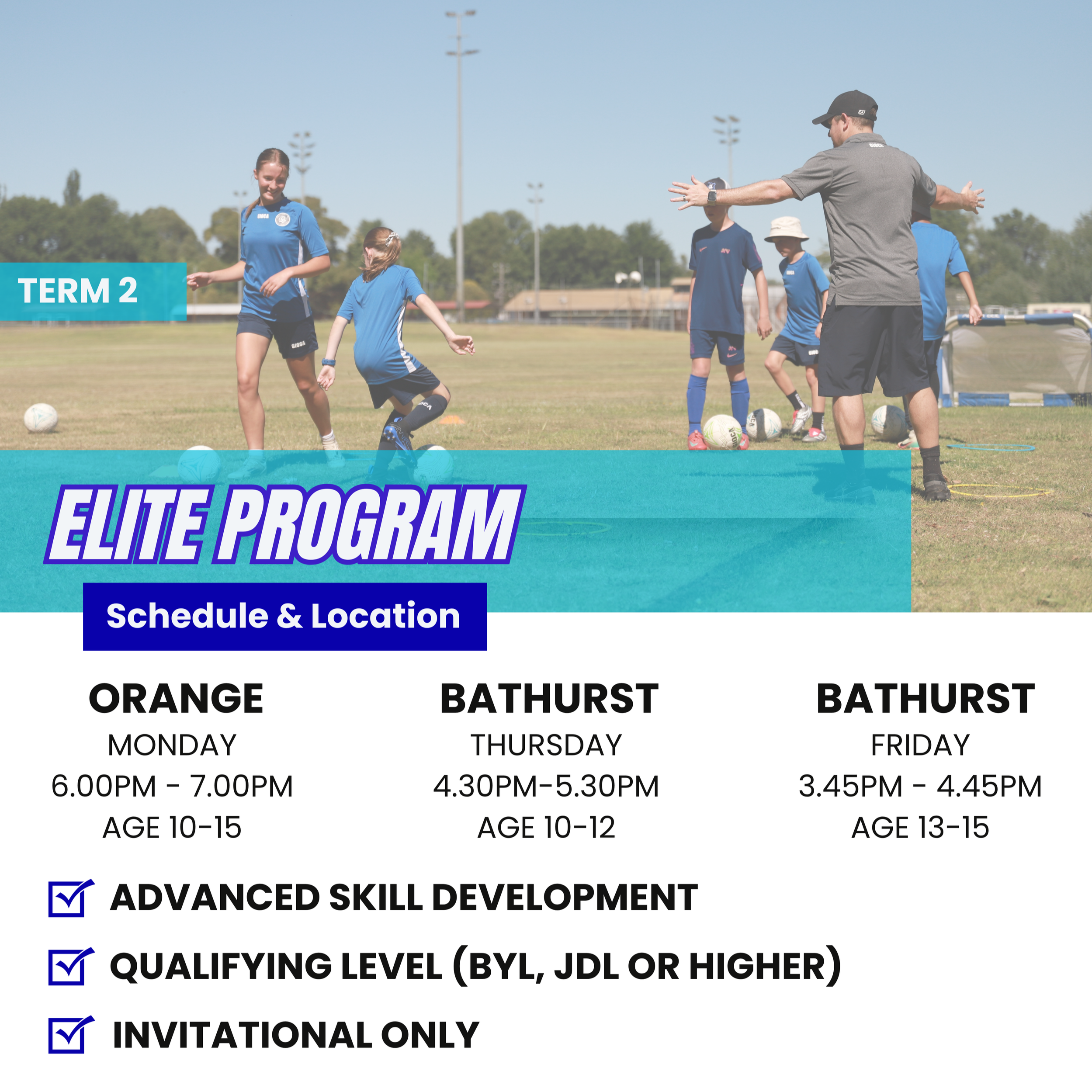 Term 2 - Elite Level Program
