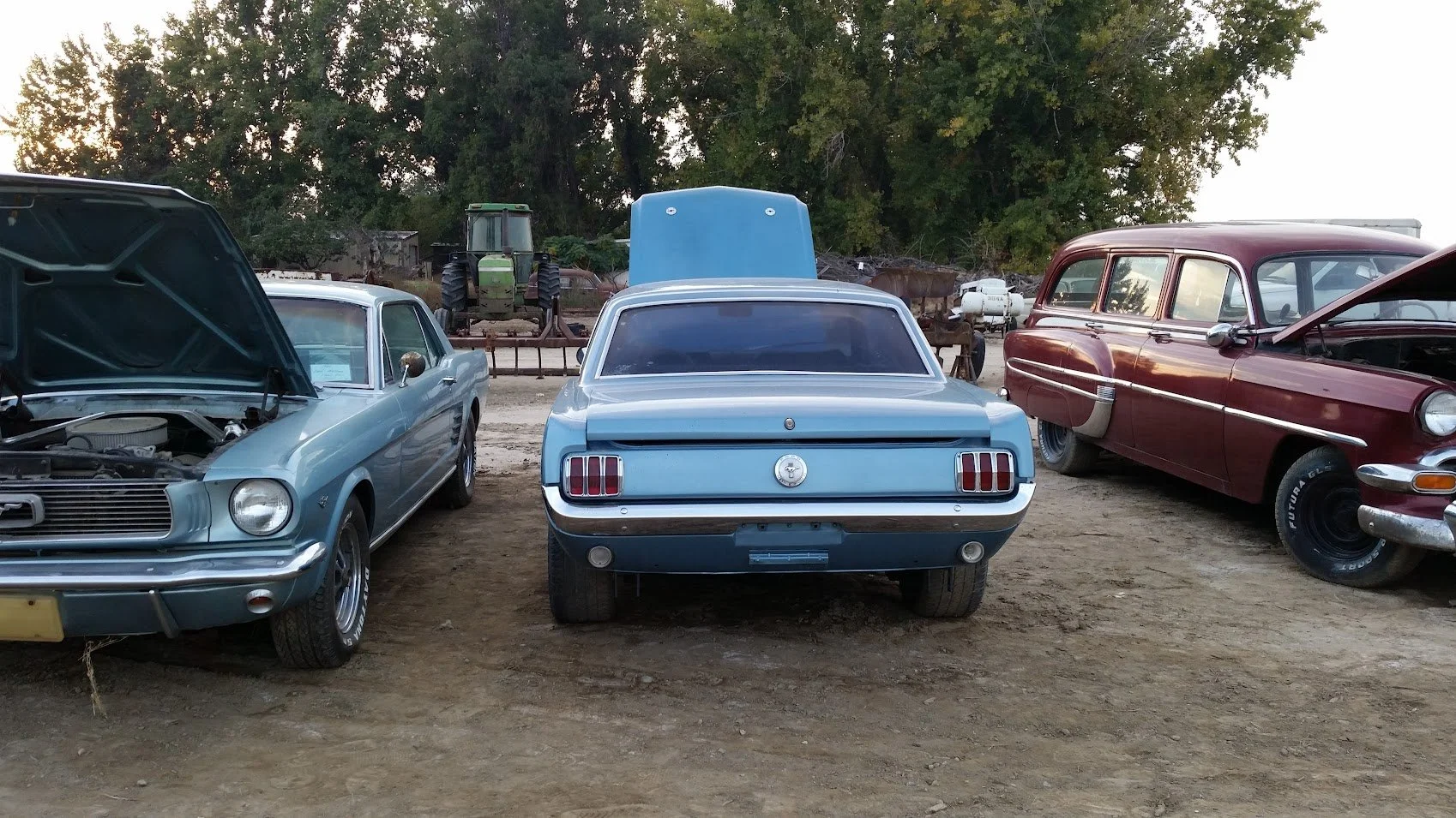 Old vintage classic cars