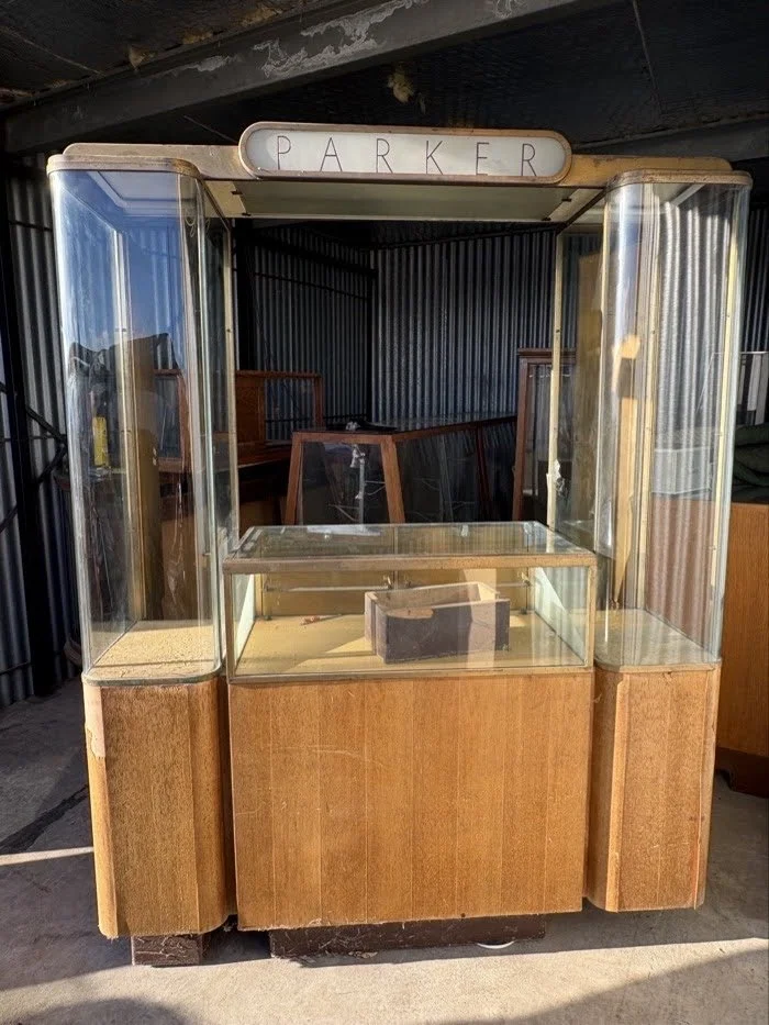 Vtg Parket Pen Store Display Case