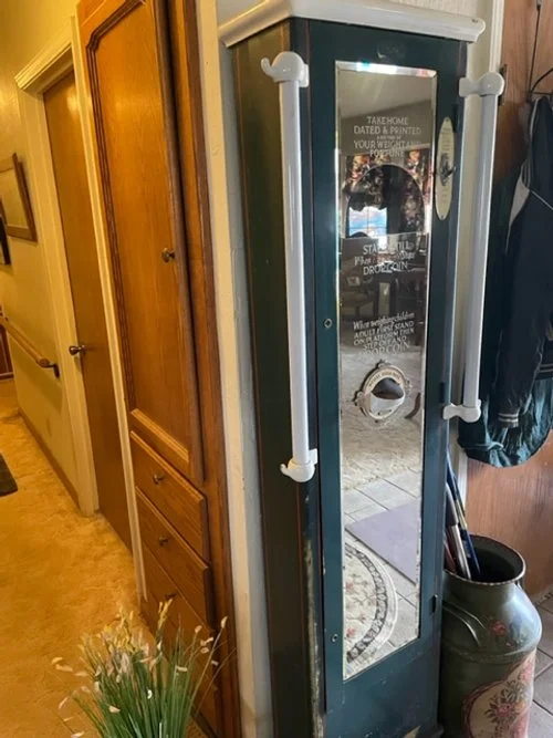 Vtg Art Deco Floor Scale