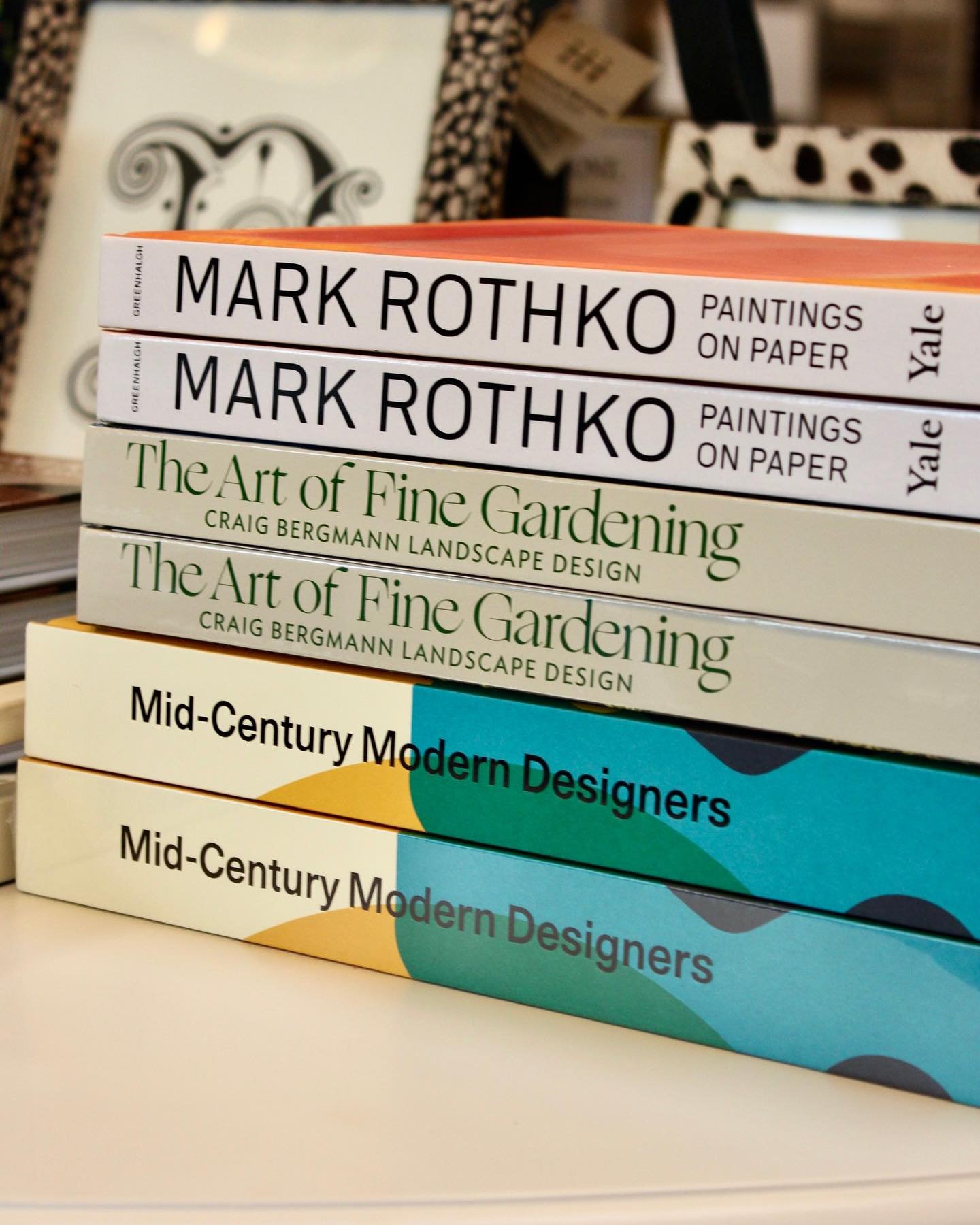 Discover new inspiration in-store with our latest collection of coffee table books&mdash;featuring titles like &ldquo;The Art of Fine Gardening,&rdquo; &ldquo;Glamorous Living,&rdquo; and more (plus some signed copies!) 📚