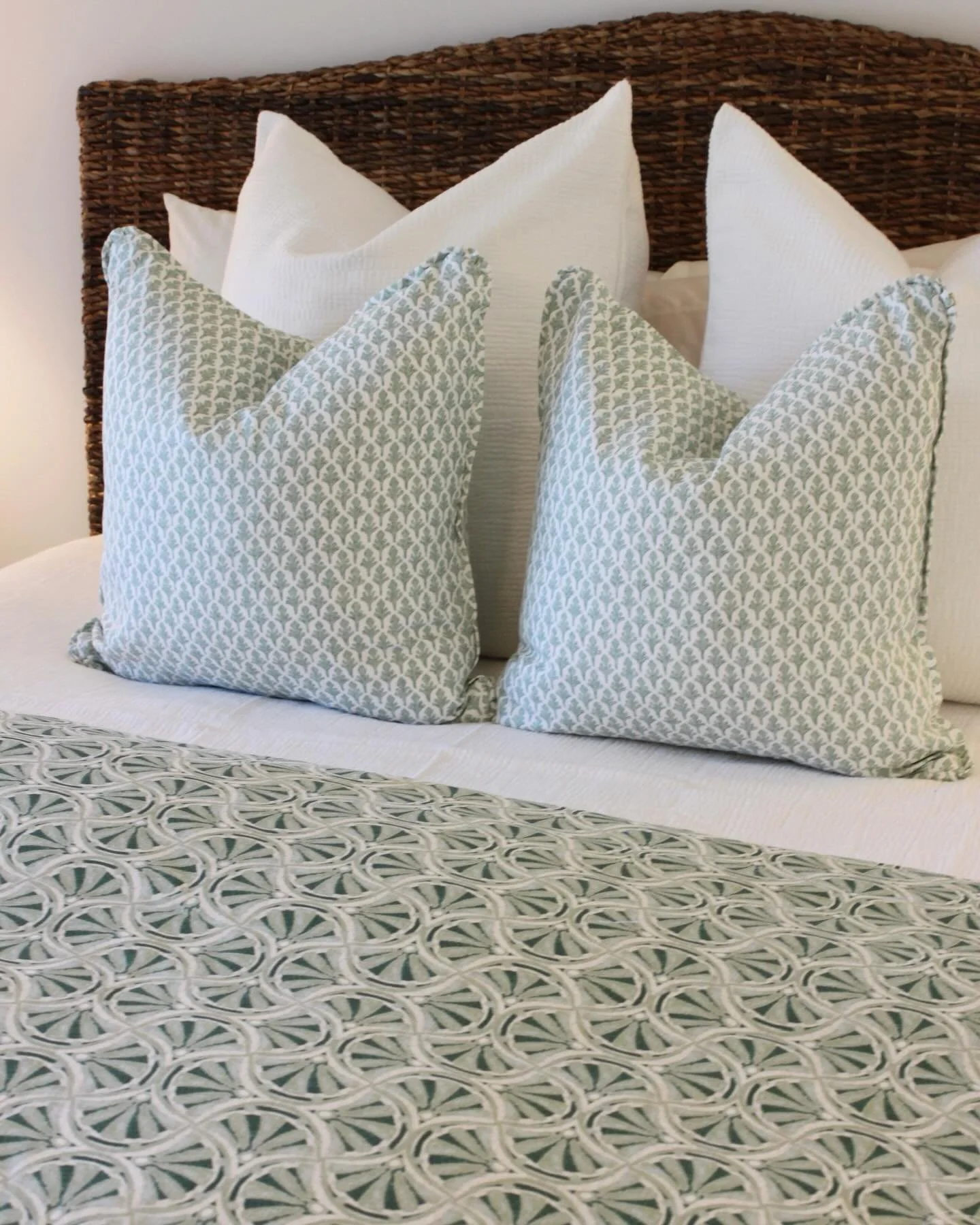 The last detail? Perfectly chosen bed linens&mdash;shop bedding and more in-store 🛏️