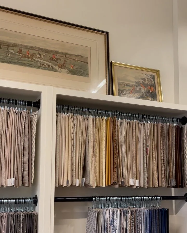 Did you know we have a large fabric library in-store? Whatever you&rsquo;re looking for, we&rsquo;ve got it 🏡 

Whether you need a brand new space or just small decoration edits, we can help with that. Stop by to inquire about our interior design se