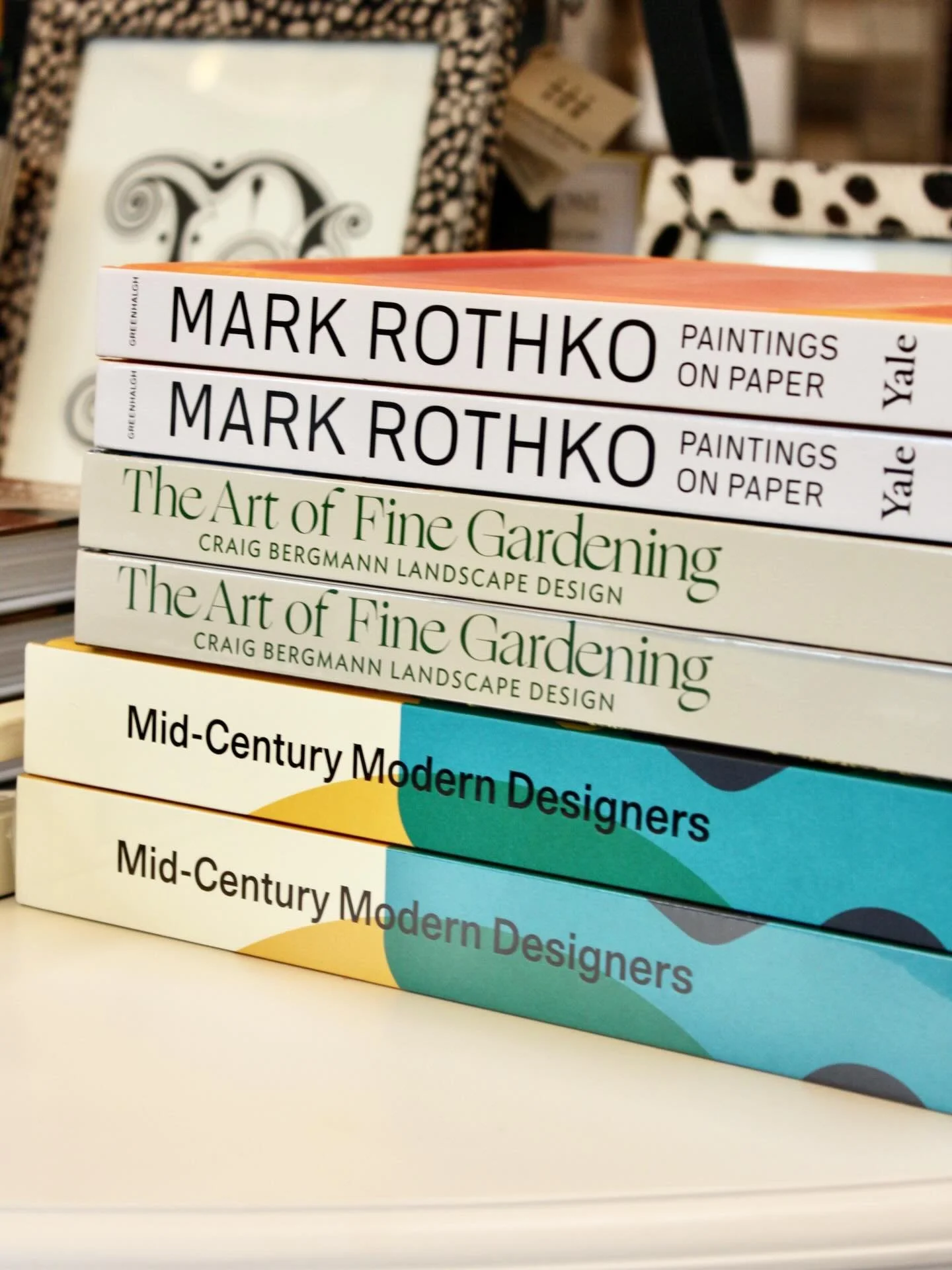 Obsessed with coffee table books? Same. And yes, we have them in-store 📚