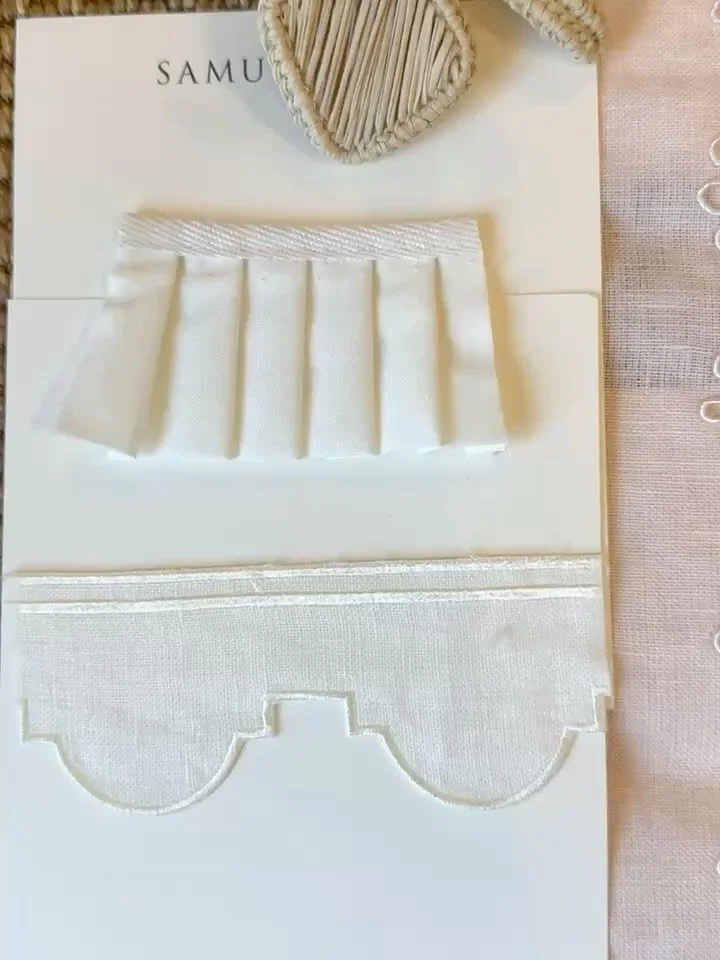 Swooning over this sweet scheme 💗 

Give us all the pink and white from @samuelandsons, @janechurchillfabrics &amp; @littlegreenepaintcompany&mdash;drop by the store today to start your interior design project.