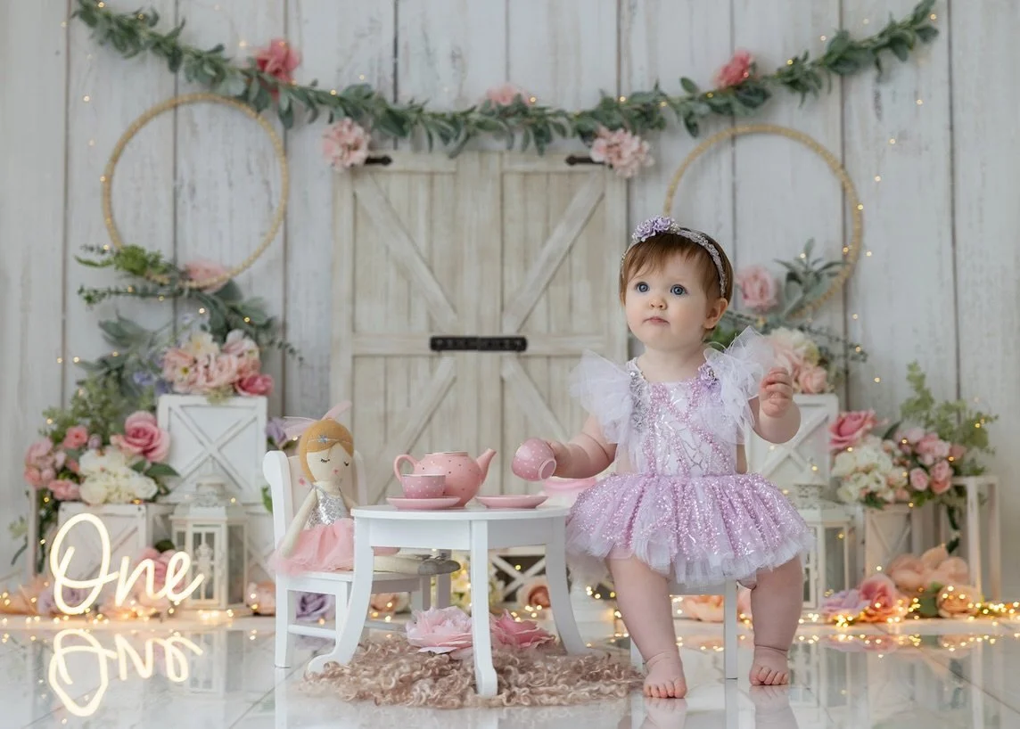 Dreamy setup for this beautiful baby girl 🌸. Cake smash DM us for details and link in bio 🎉 #cakesmashphotographer #cakesmashsession #cakesmashset #gallowaynjphotographer #nj