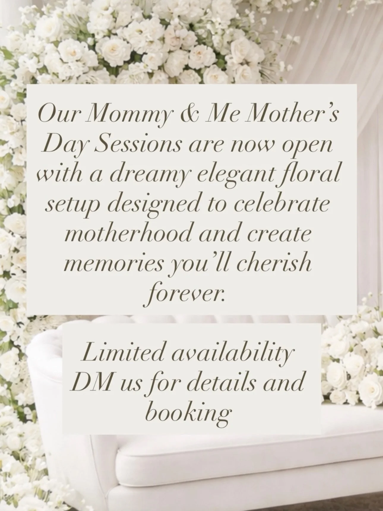✨ Made just for you&mdash;to celebrate that special, heartfelt Mother&rsquo;s Day in the most beautiful way 🌸
In the next couple of days, we&rsquo;ll be sharing the finalized look&mdash;and it&rsquo;s everything 🤍 #mothersday #njphotography #njphot