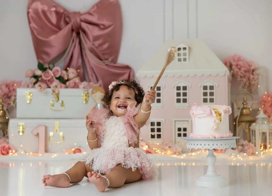 Happiest baby girl 🎀