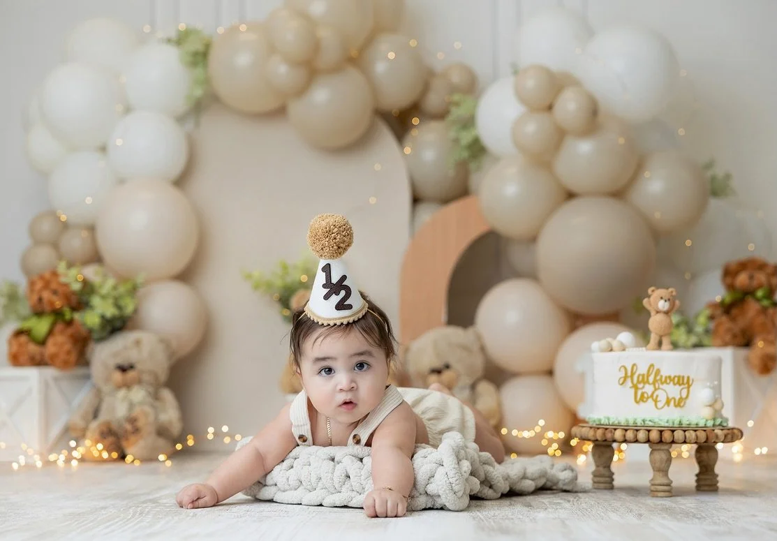 Cuteness overload 🤎🌿Our Milestone Sessions are designed to capture your baby&rsquo;s sweetest expressions and biggest milestones in an elegant, stress-free experience.

Because they are only little once. 🤍

#NJBabyPhotographer #MilestoneSession #B