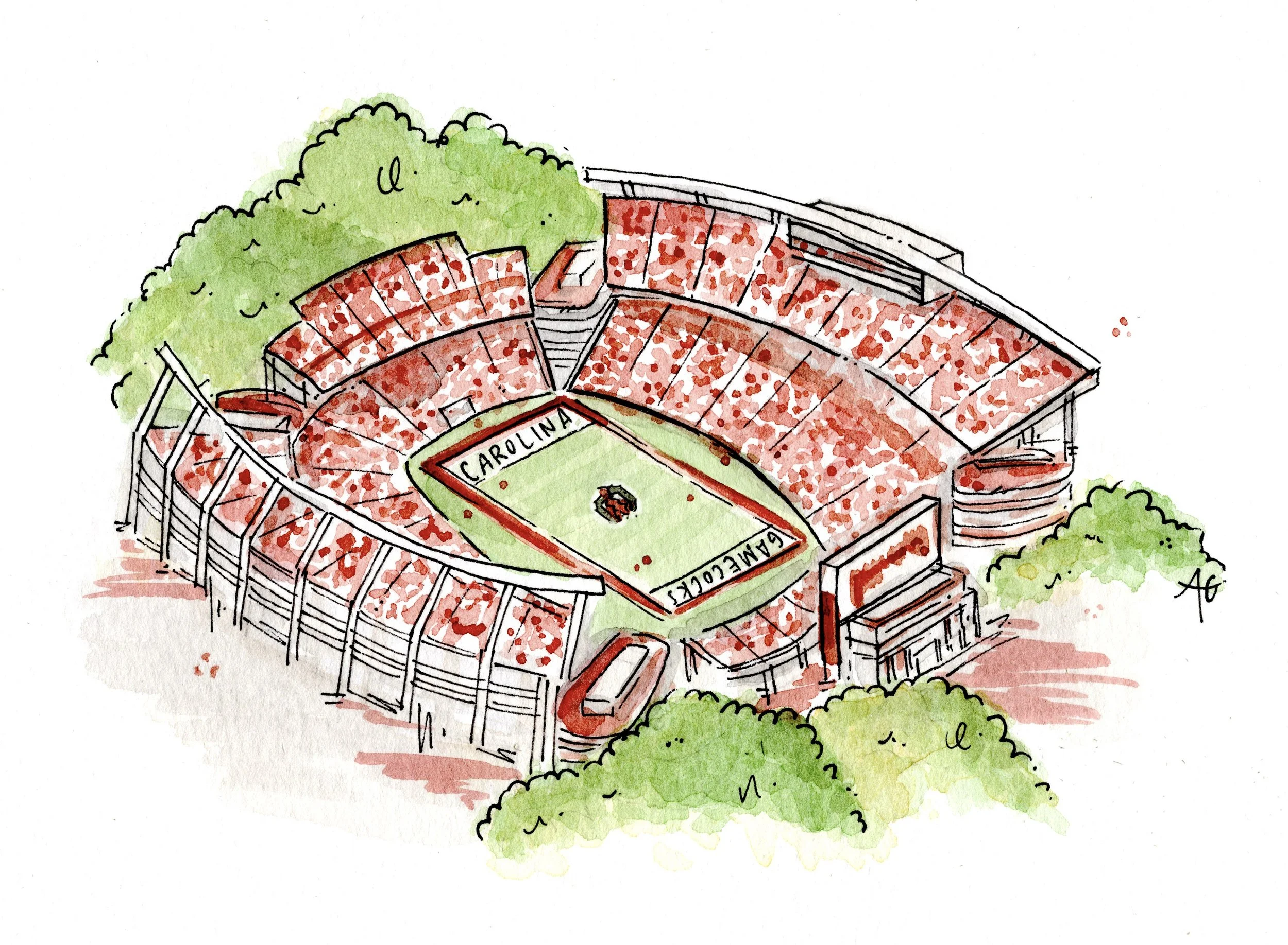 University of South Carolina Williams-Brice Stadium