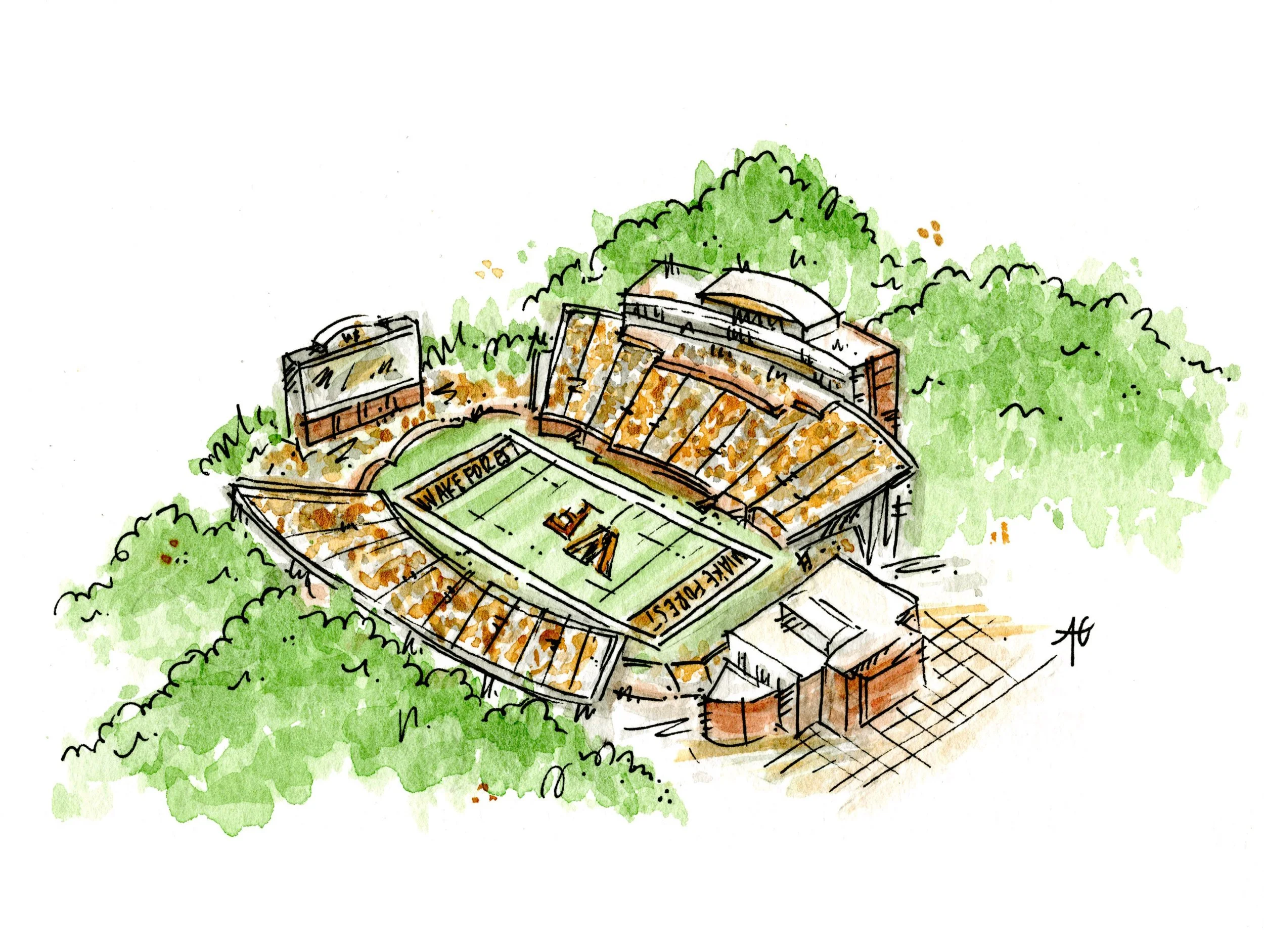 Wake Forest Allegacy Stadium