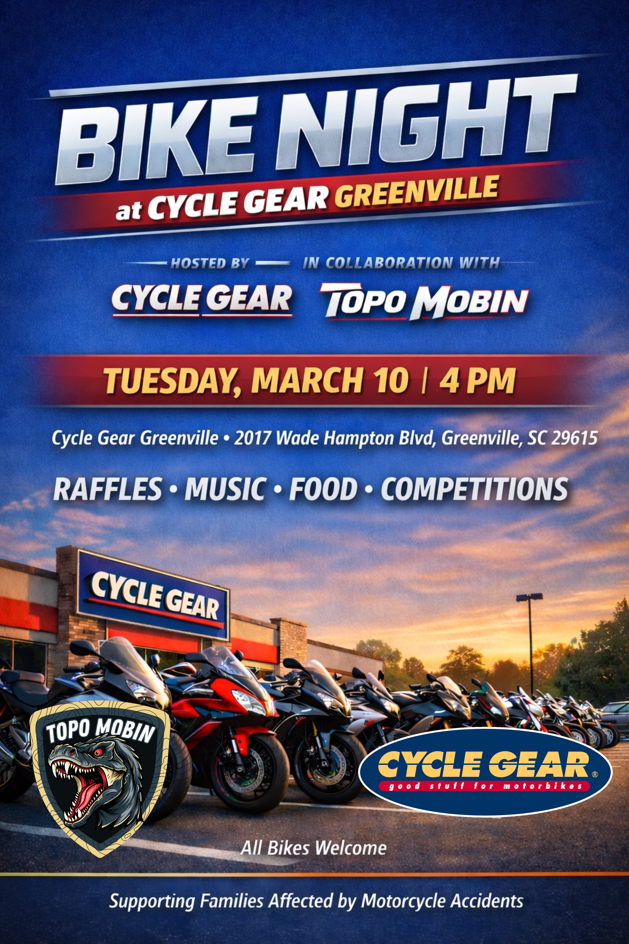 Cycle Gear bike night