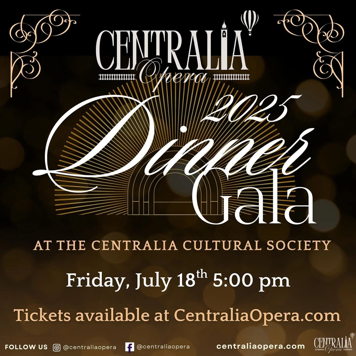 ✨🎉You are invited to a night of exquisite music, fine dining, and an epic celebration of operatic proportions.✨🎉
Enjoy a gourmet dinner brought to you by Silver Spoon Illinois while basking in the music of Puccini, Bernstein, Mozart, Schubert, and 