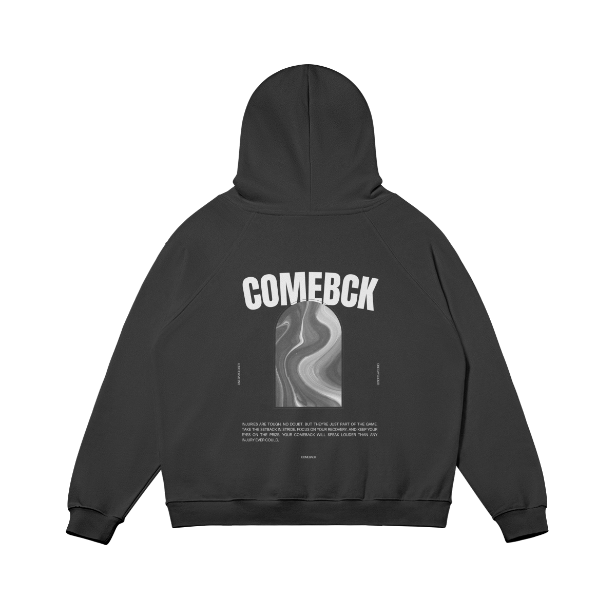 BLK COMEBCK HOODIE