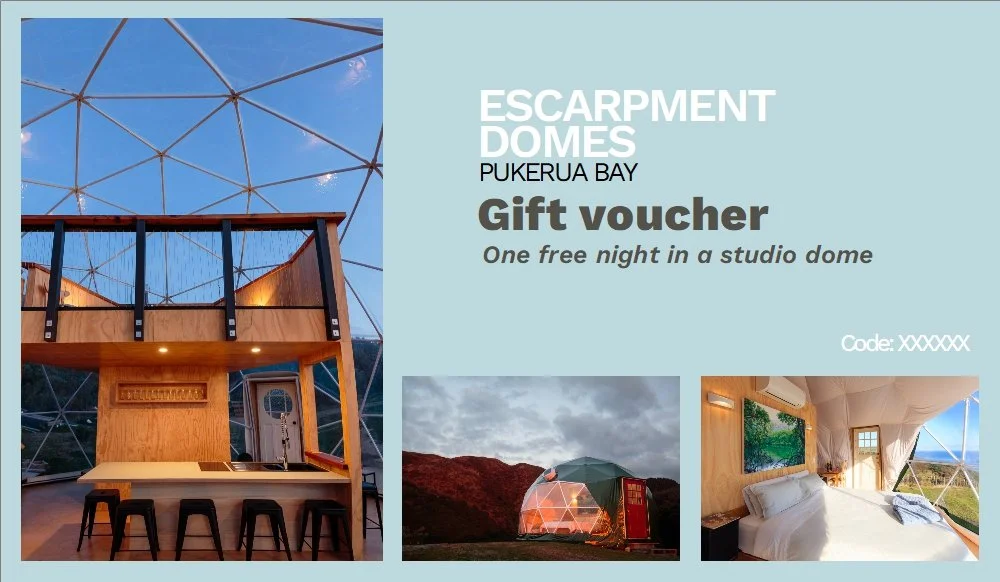 One night in a Studio Dome for 2