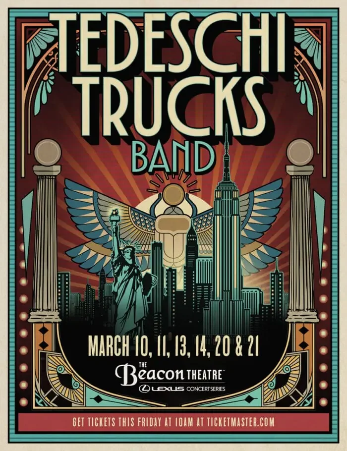 The Tedeschi Trucks Band at The Beacon Theater - Gimbal Stage Camera Operator
