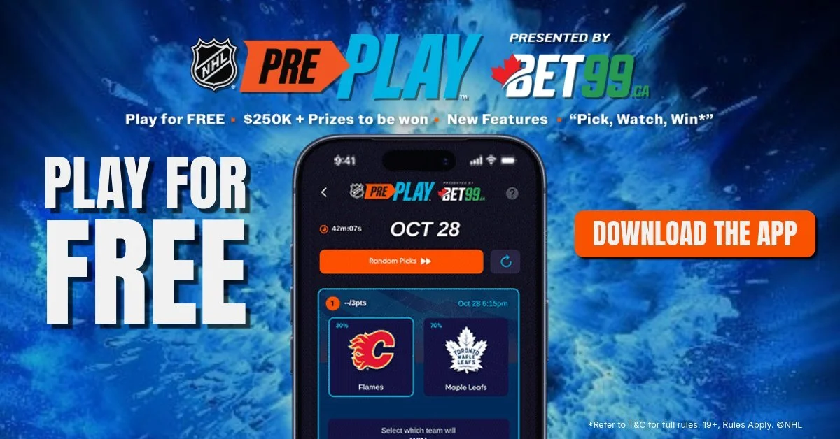 2025 NHL PrePlay App Promo - Swing