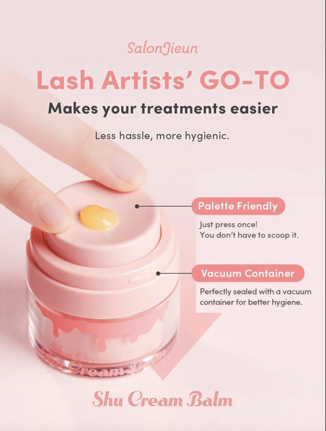 Salon Jieun Shu Cream Balm ( pre-order stock arrives second week of January)