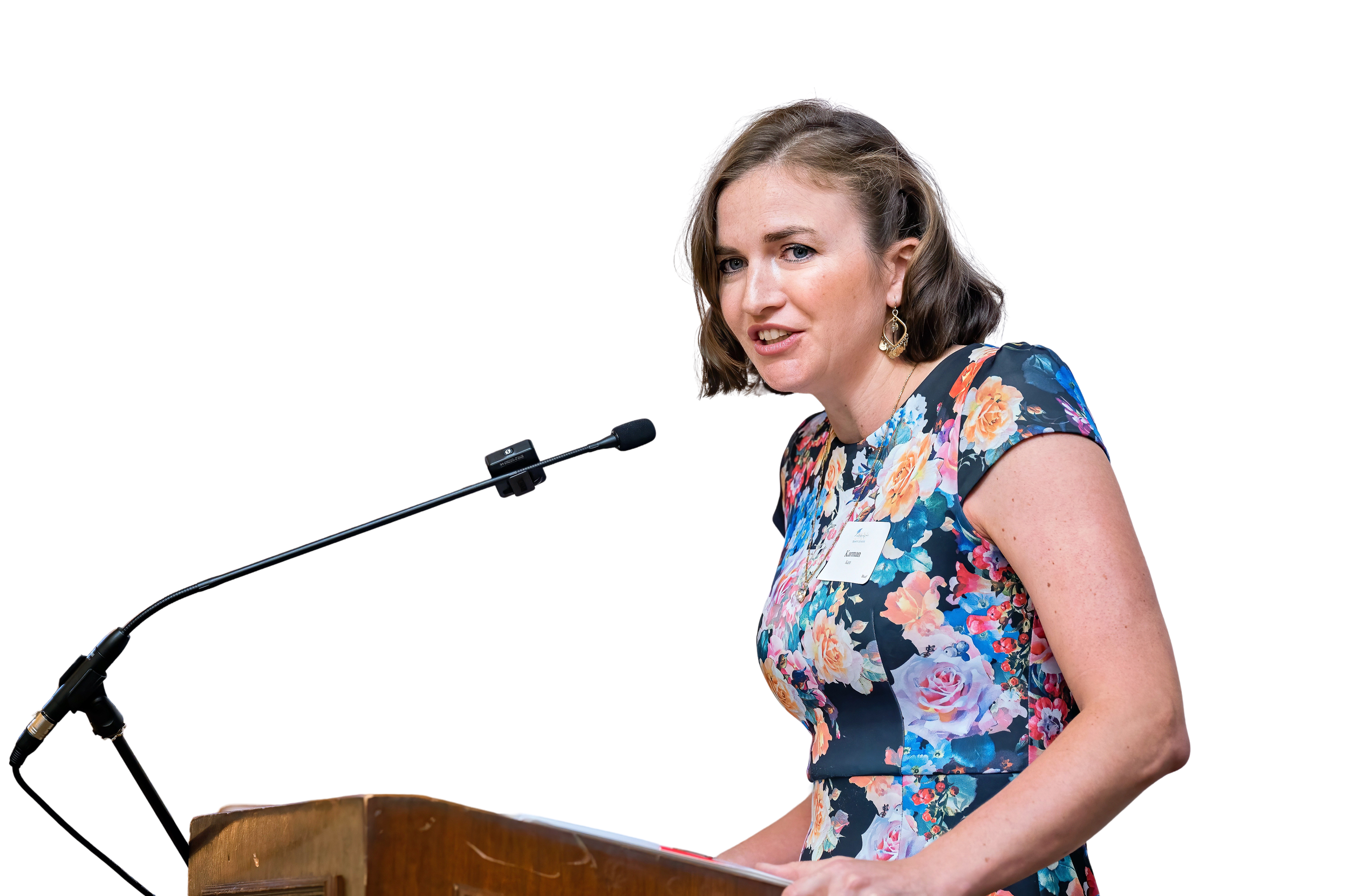 Karman is a public speaker across the Triangle and online.