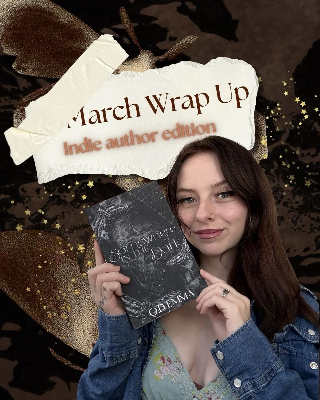 Taking inspo from my lovely friend @lilyfay_writes 💗 March Wrap Up! 
&bull;
Overall, Somewhere in the Dark had an amazing second month of life. Every new reader absolutely melts my heart, and every old reader who still talks about the book gets to h