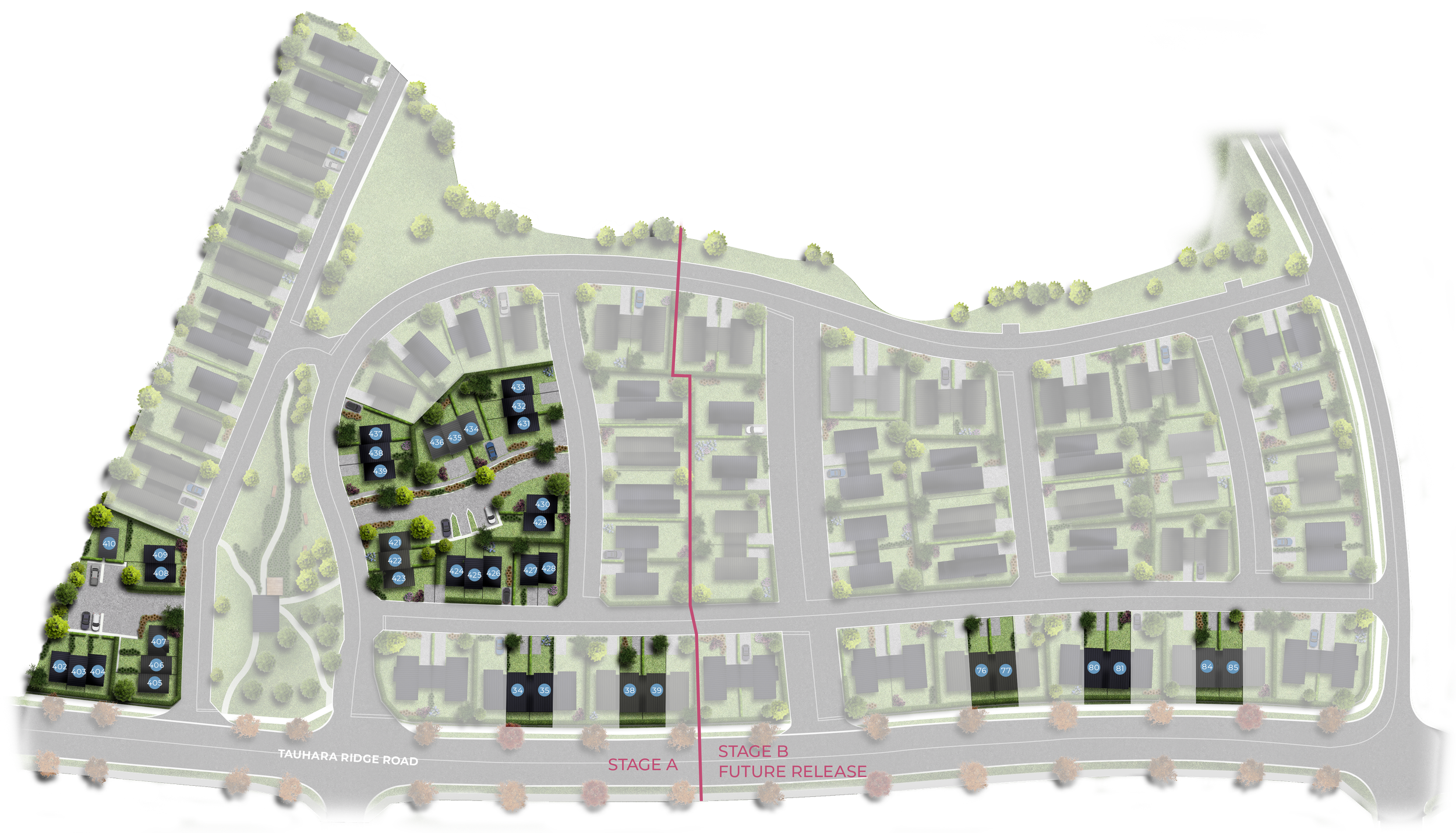 Oroko Rise, Kokomea, Taupo, Master Plan, First Homes.