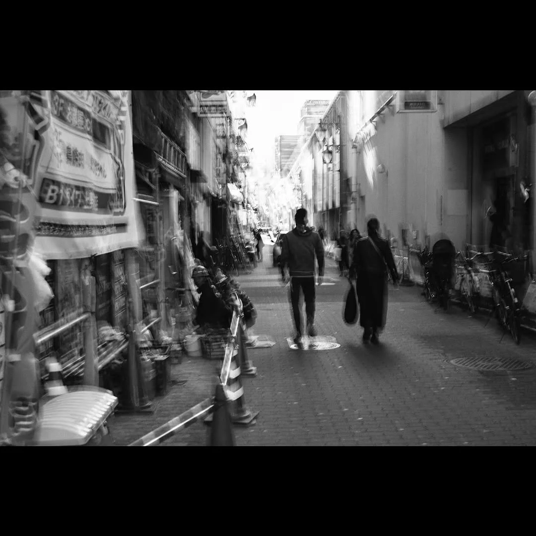 Experimental street style near Okachimachi station. Every shutter speed gives you something different to work with.
Copyright Sean Hardie 2025
All photo, no AI.