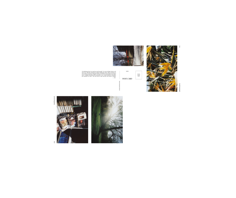 Poem Postcard ꨄ︎