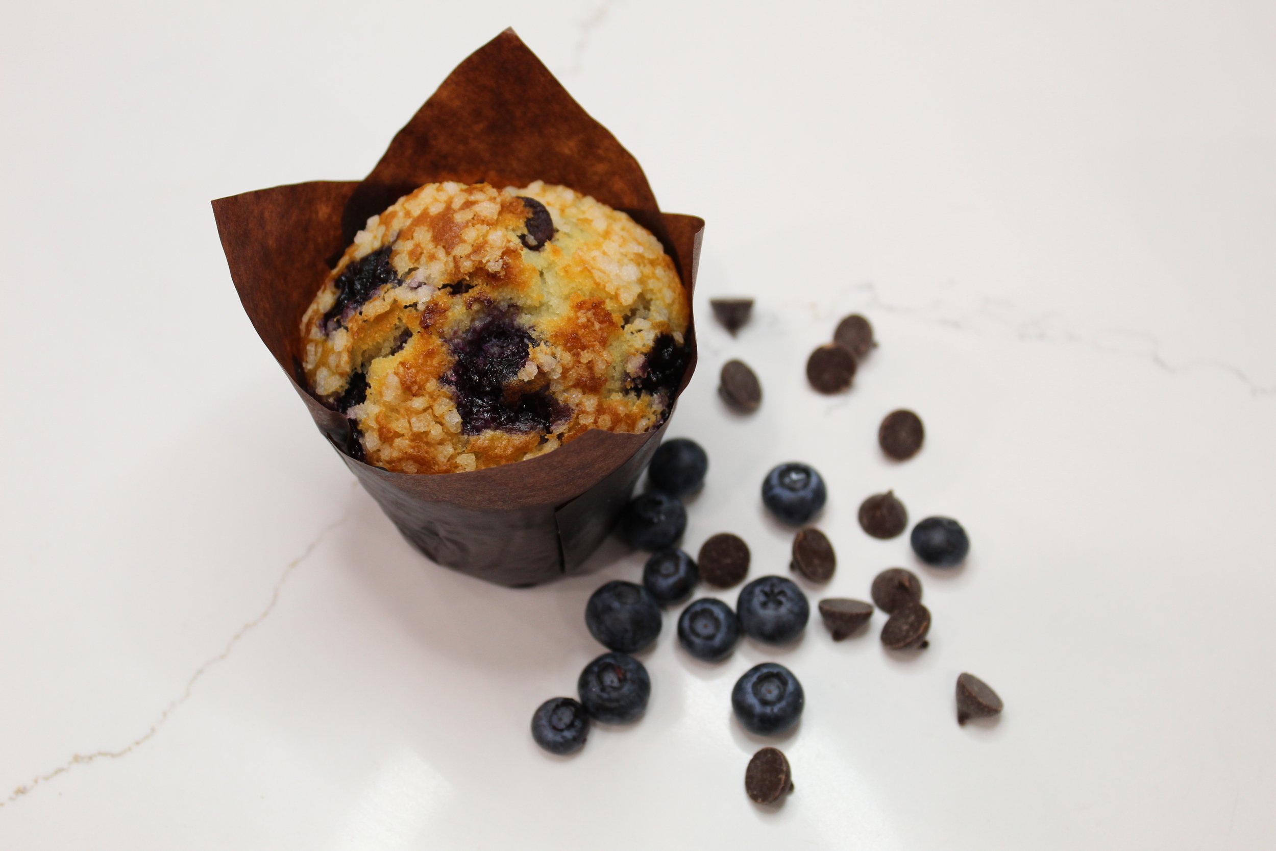 Blueberry Chocolate Chip Muffin