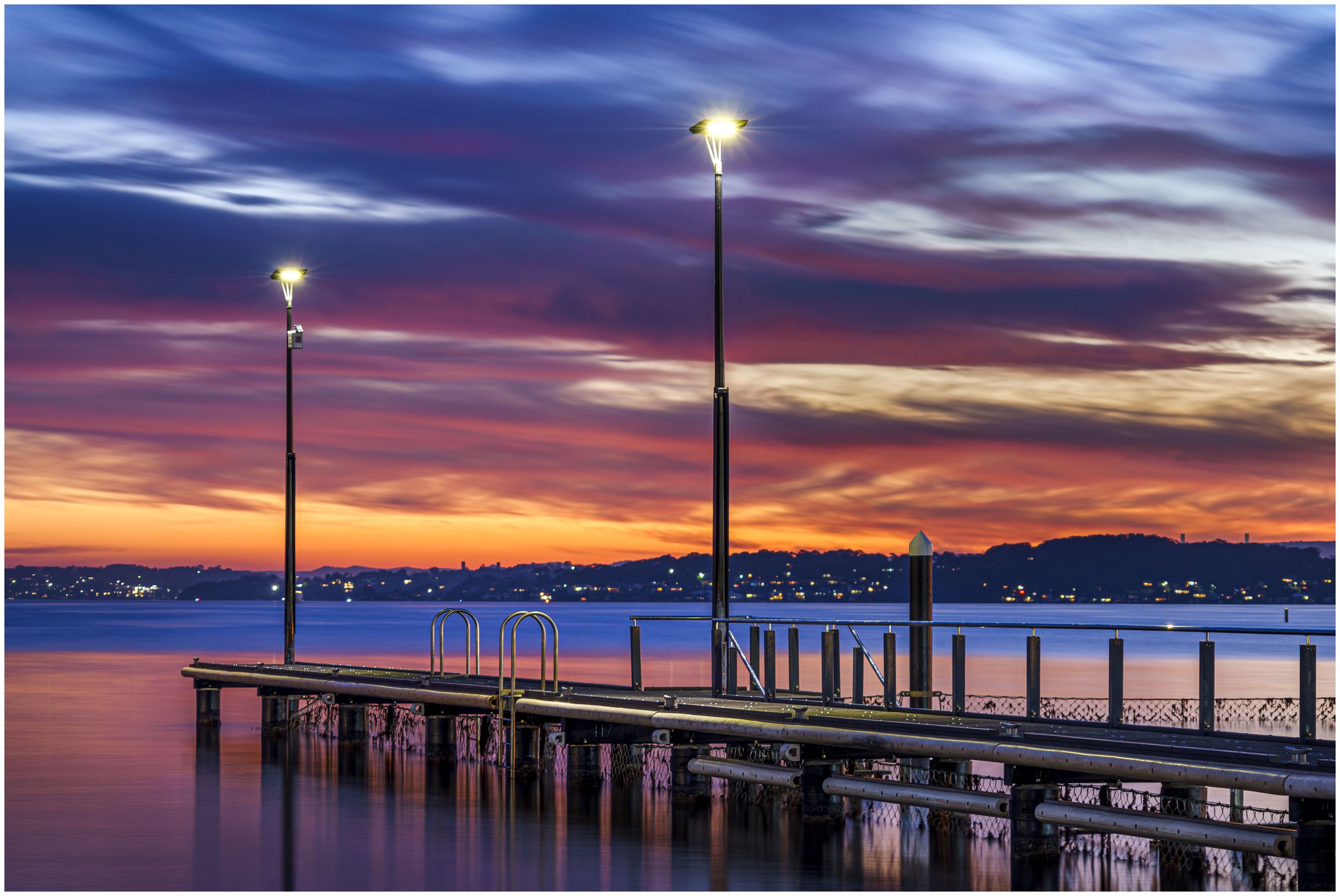 Dusk at Belmont Jetty