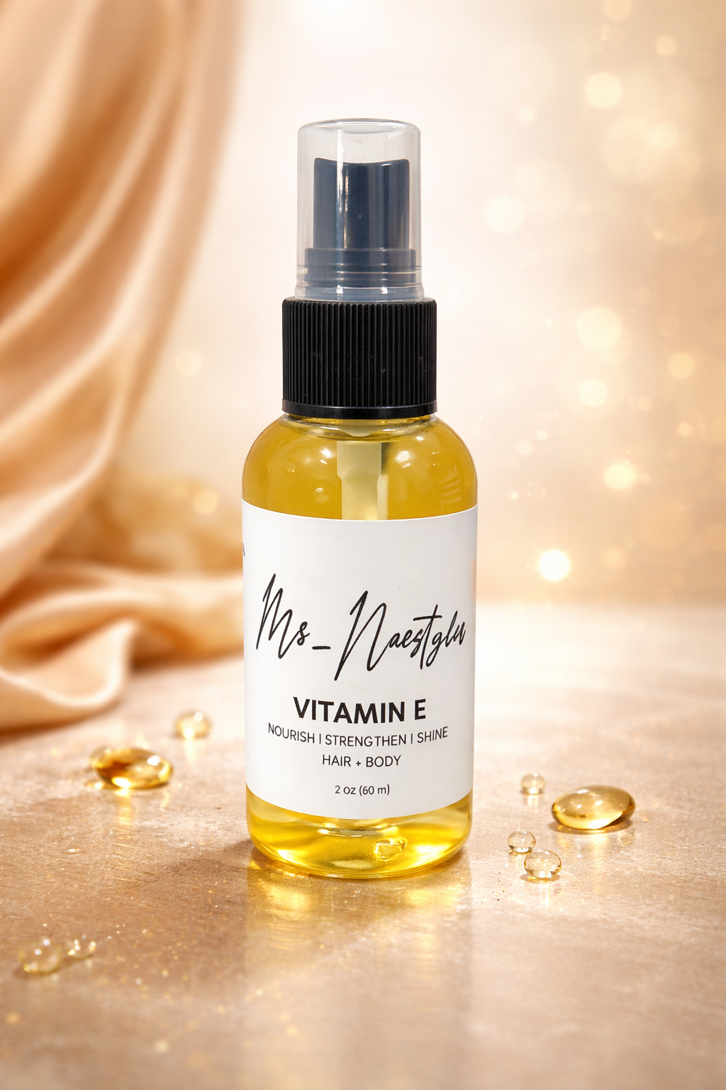 Vitamin E  Hair and Body Oil