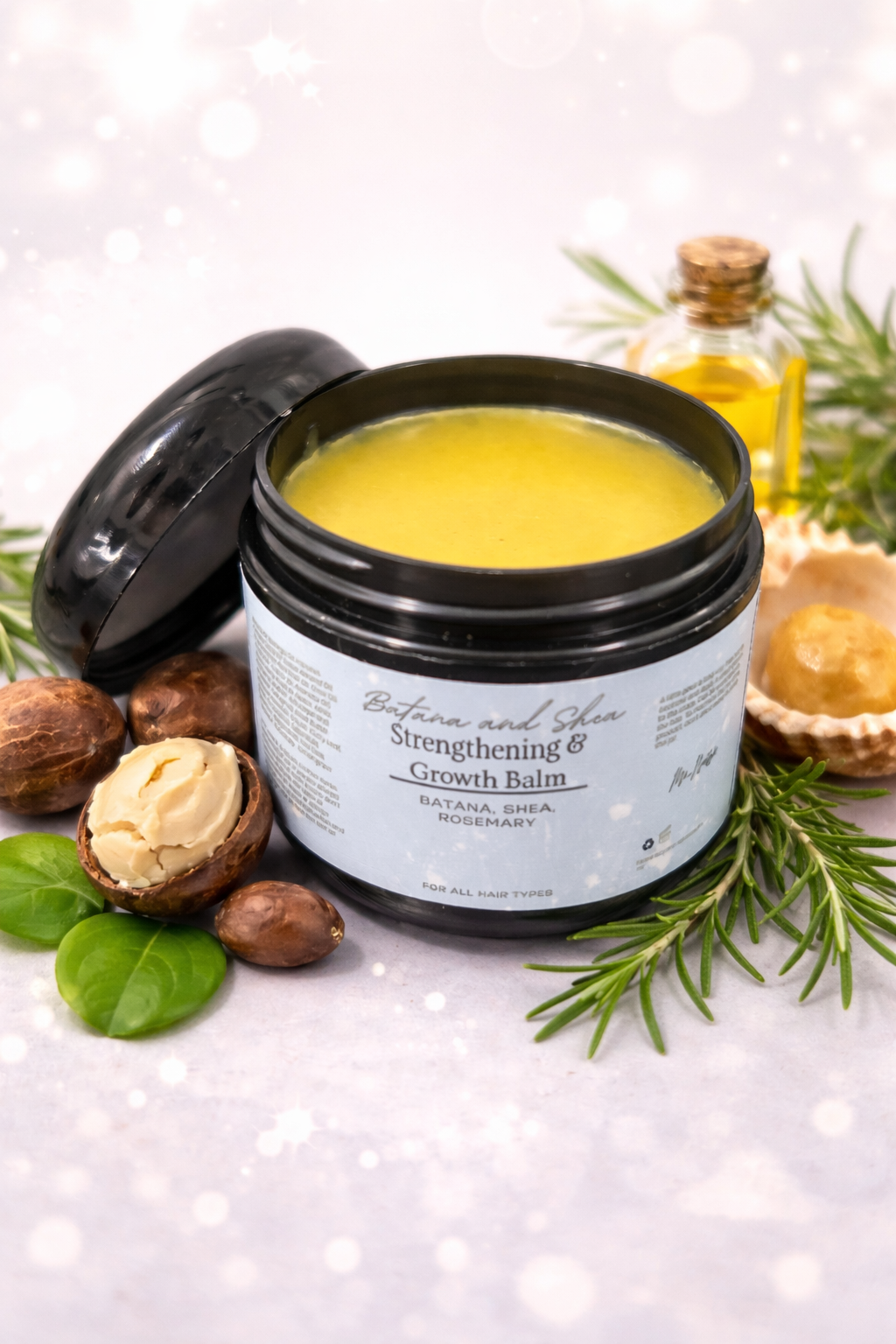 Batana and Shea Strengthening Hair Balm