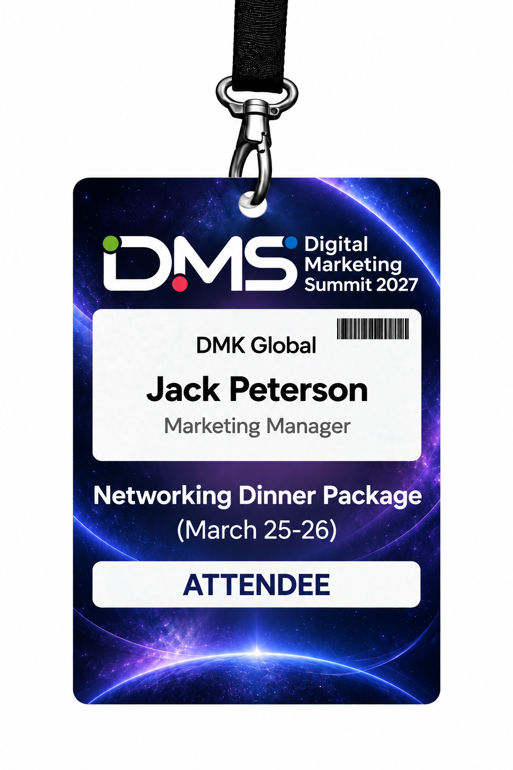 Networking Dinner Package (Mar 25-26)