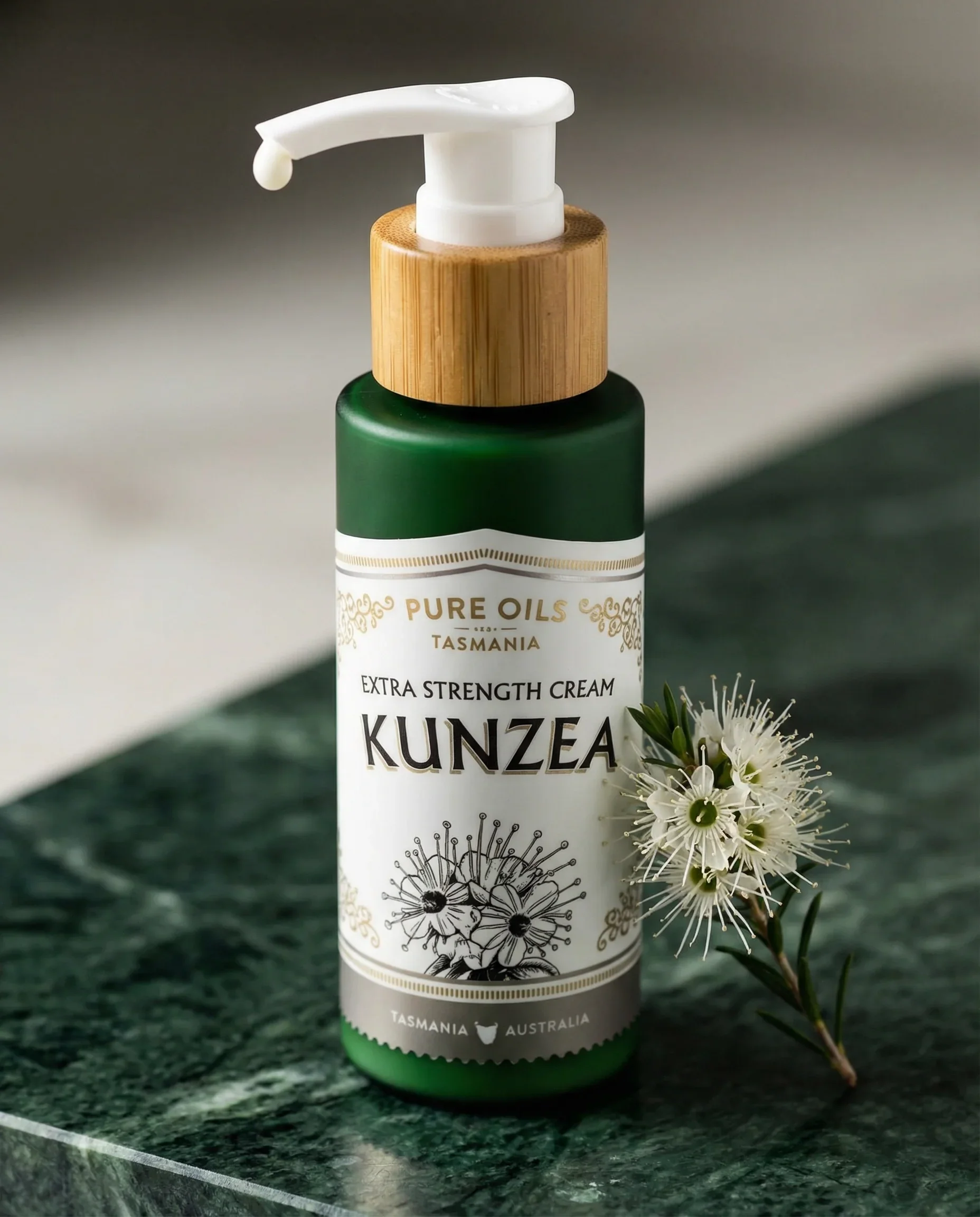 Tasmanian Kunzea Oil Cream Pump 100ml