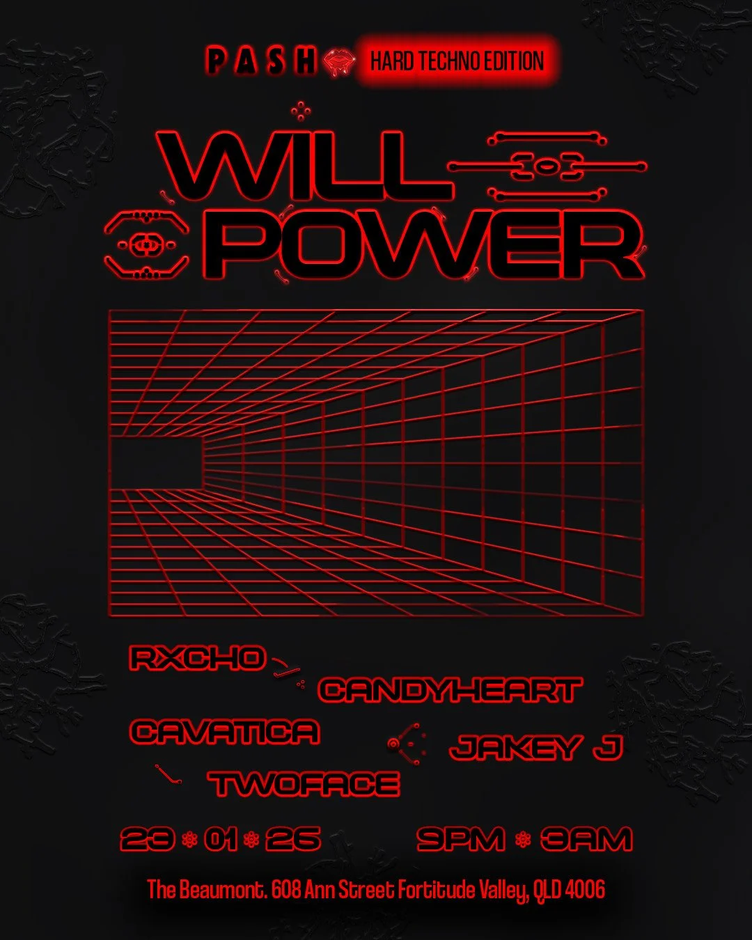 🚨HARD TECHNO EDITION⁠
⁠
Meet @willpower.dj , a rising force in the Techno music scene! Originating from Brisbane Australia, Will's sets are nothing short than high energy and unforgettable experiences.⁠
⁠
With over 3 years of experience behind the d