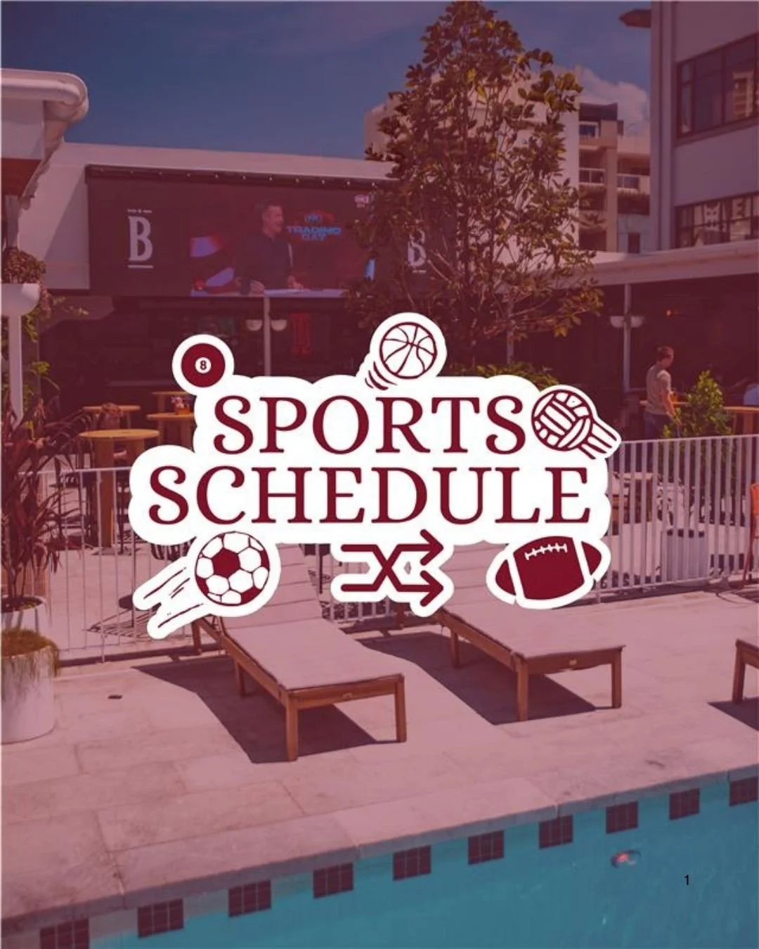 All the sport you love, live on the rooftop 🏟️✨⁠
⁠
From big game nights to crowd favourites, it&rsquo;s all playing on our screens. Cold drinks, flowing margaritas and that unbeatable open-air energy.⁠
⁠
Lock in a spot and make a night of it 🍹⁠
⁠
#