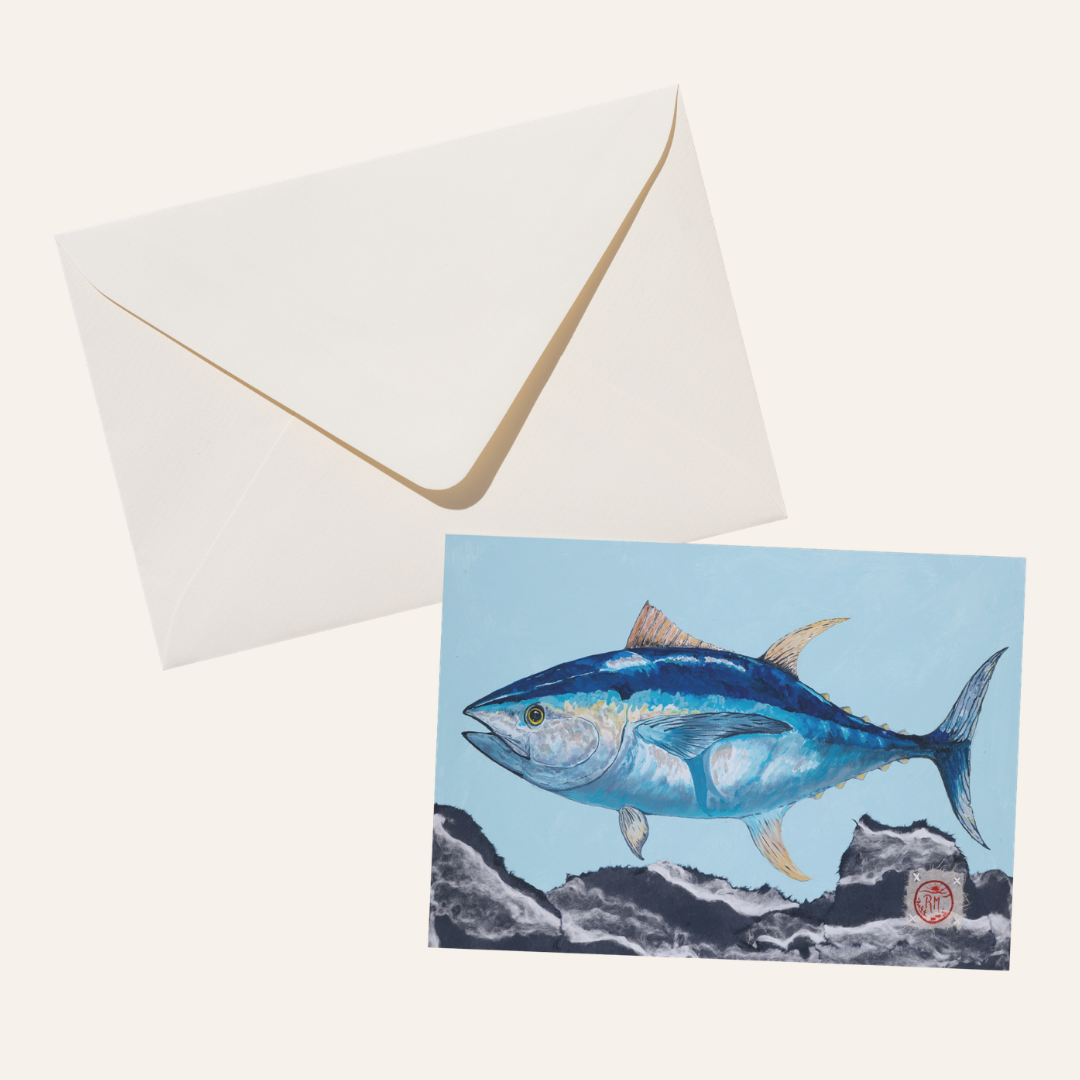 Greeting Card- Hon Maguro ( Blue Fin Tuna)
