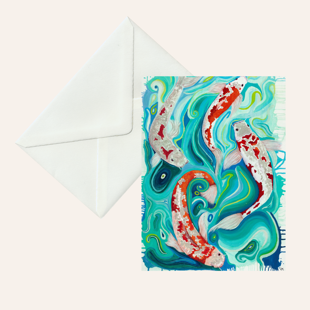 Greeting Card - Koi Boi's