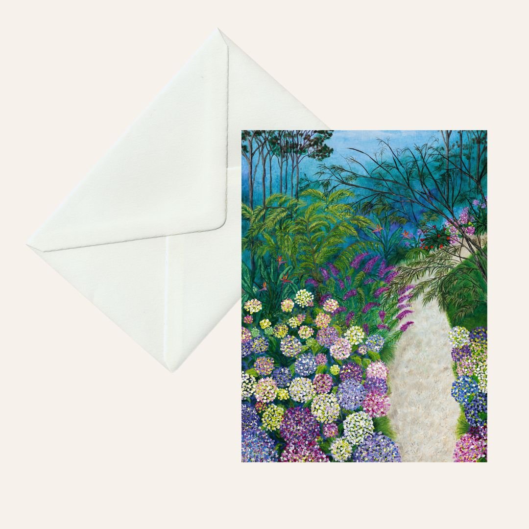 Greeting Card - Aravina Estate Yallingup, in Bloom