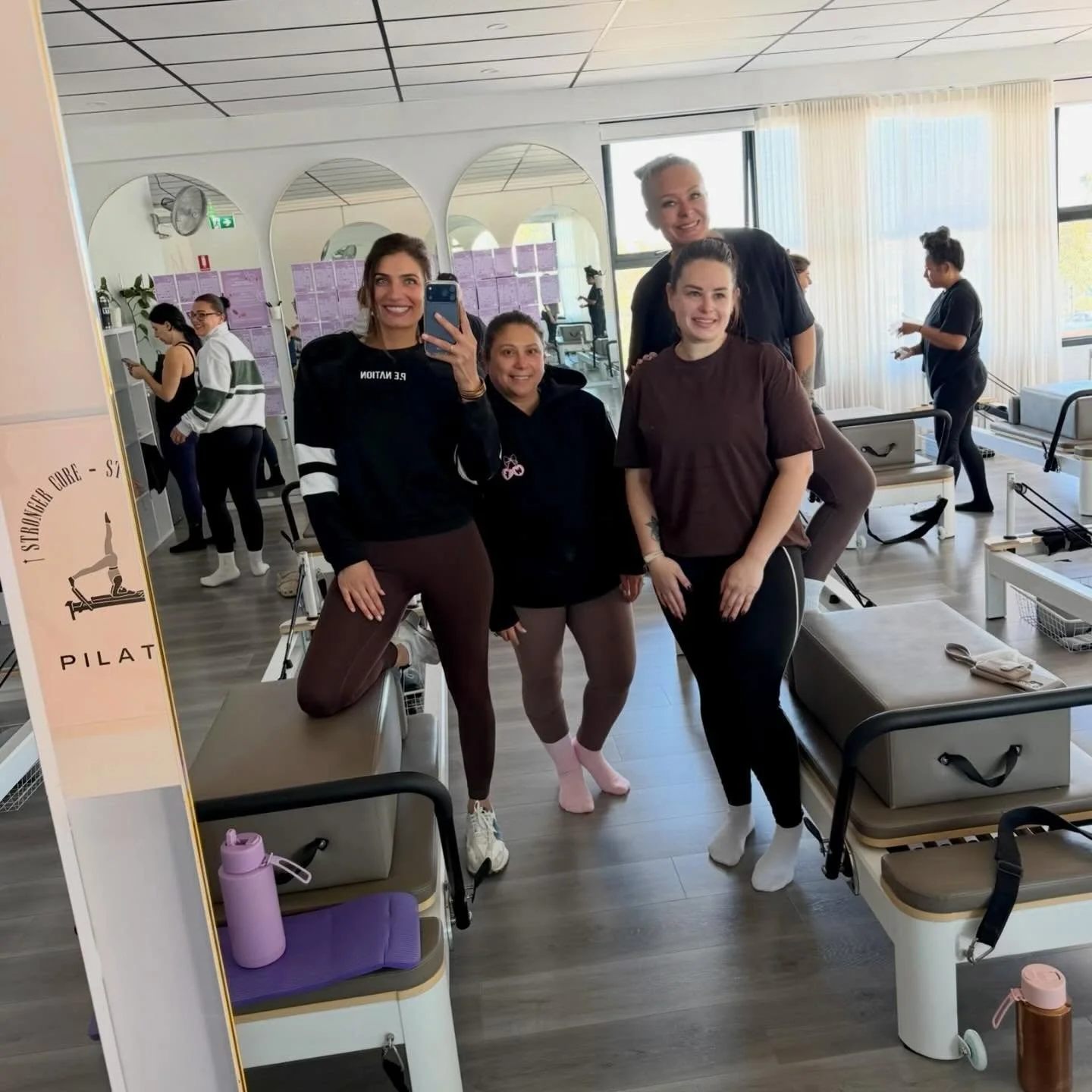 On Tuesday&rsquo;s we match 🤎🦋
.
.
.
.
.
#pilates #reformerpilates #community