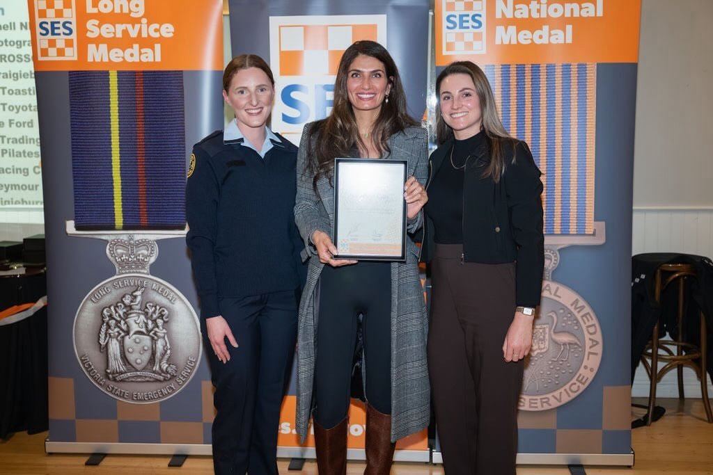 We&rsquo;re incredibly honoured to receive this Certificate of Appreciation from SES Kilmore 🦋

More than anything, we want to take a moment to acknowledge the amazing volunteers behind SES and the incredible work they do for the Mitchell Shire comm