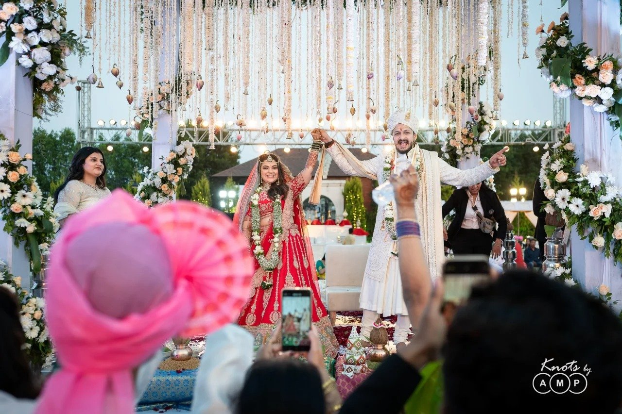 Wedding at Grape County Nashik Mahek Rahul