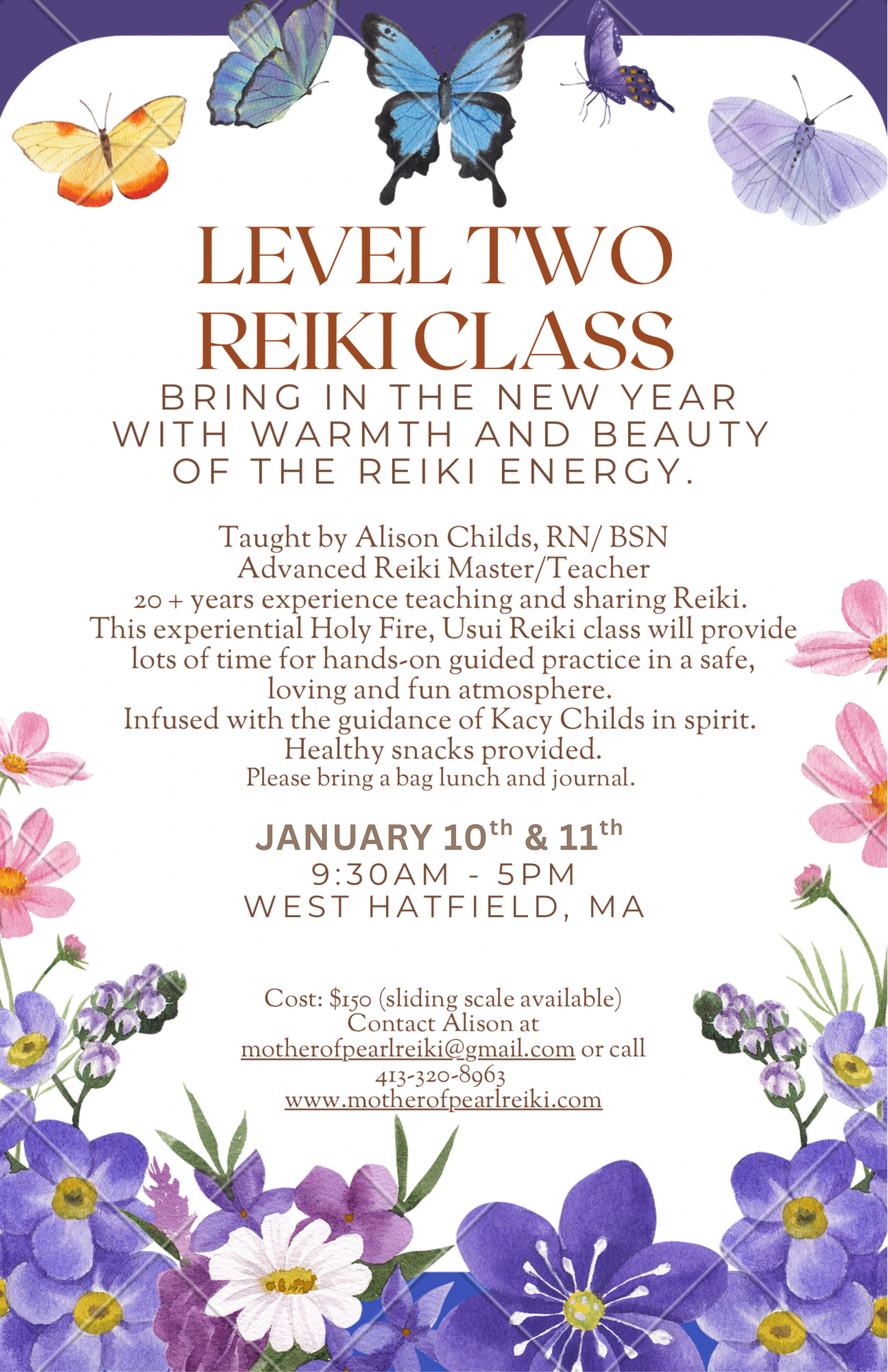 Level Two Usui Reiki Class