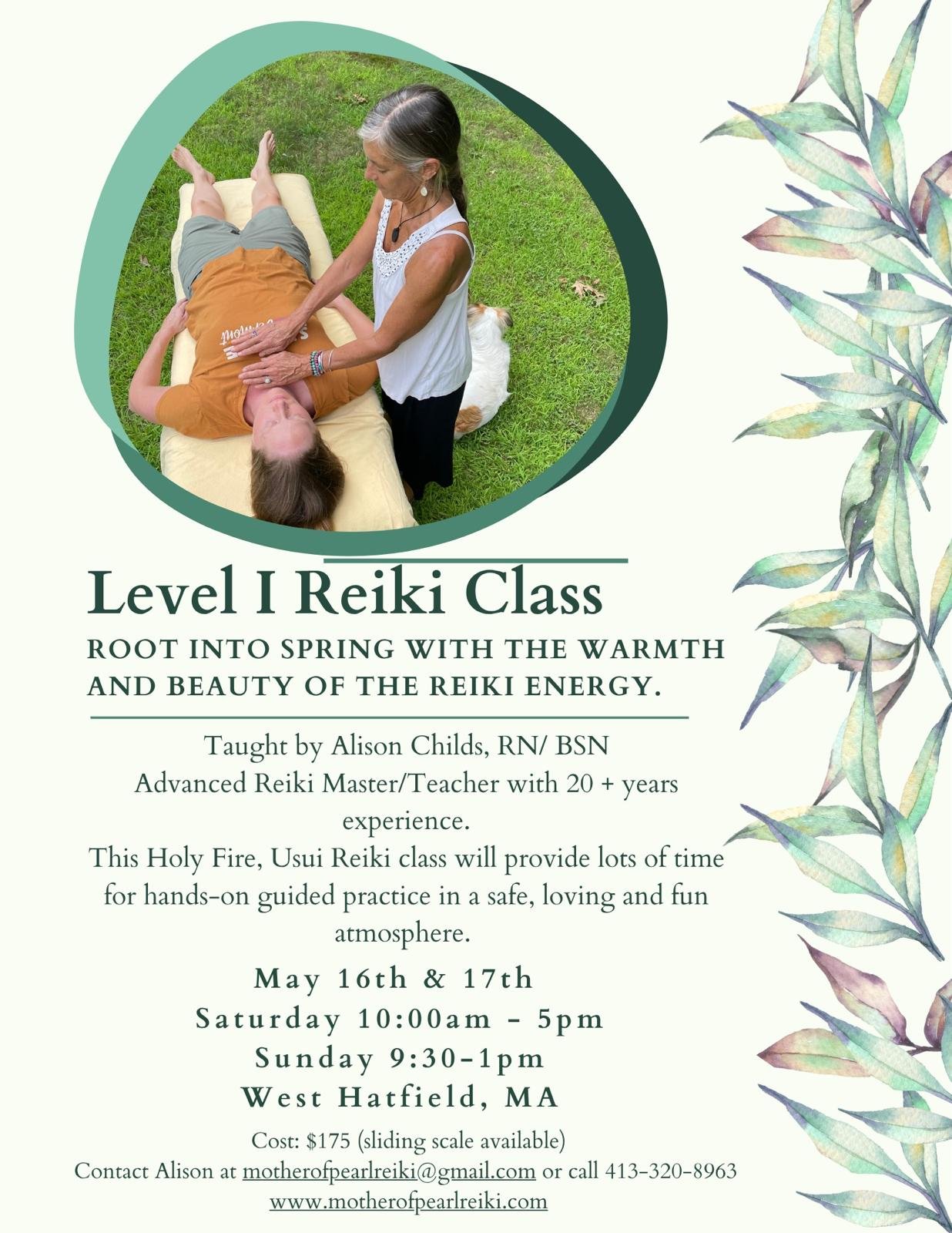 Level 1 Reiki Class